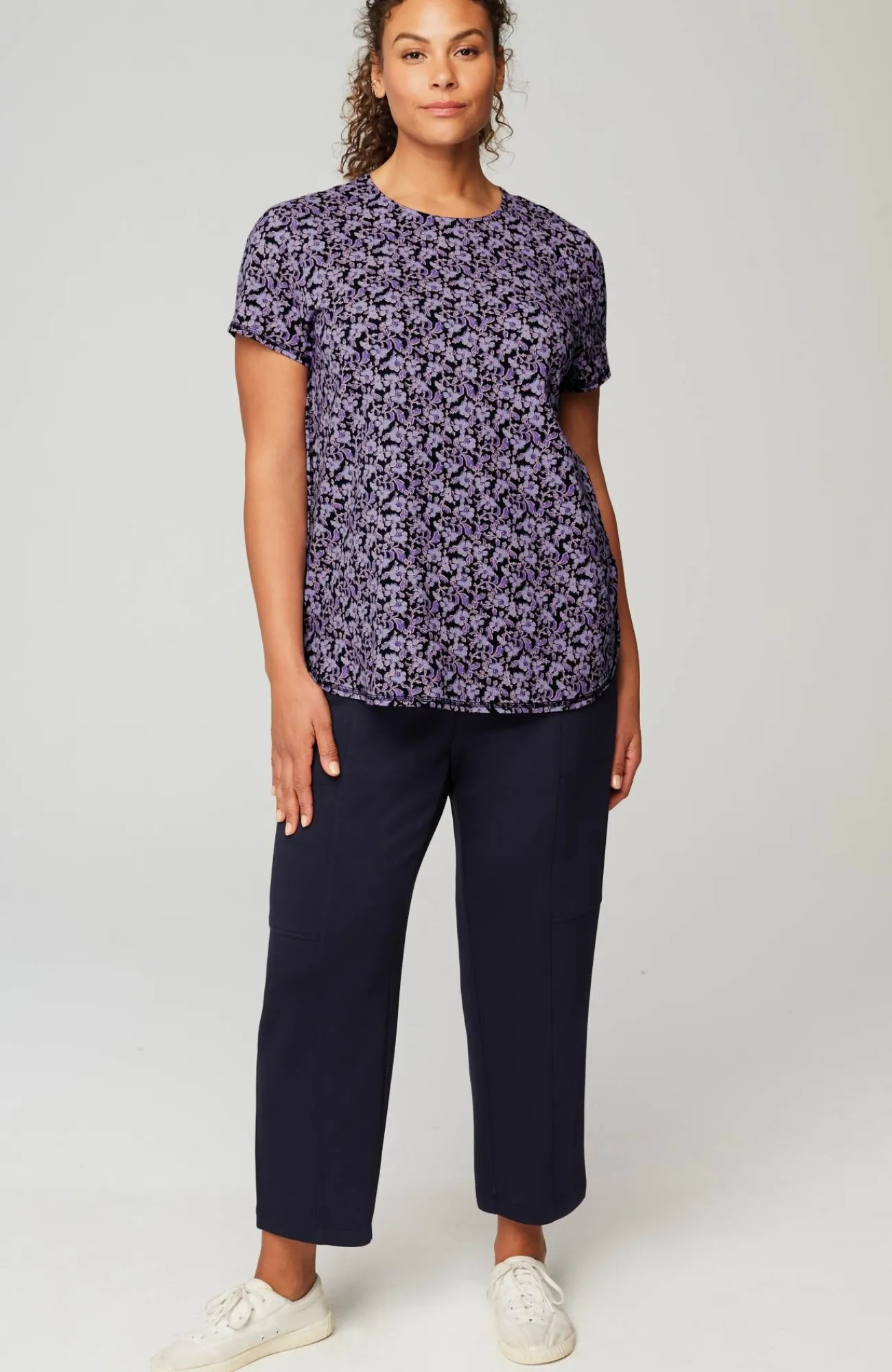 J.Jill Fit Progress Shirttail Tee Discount