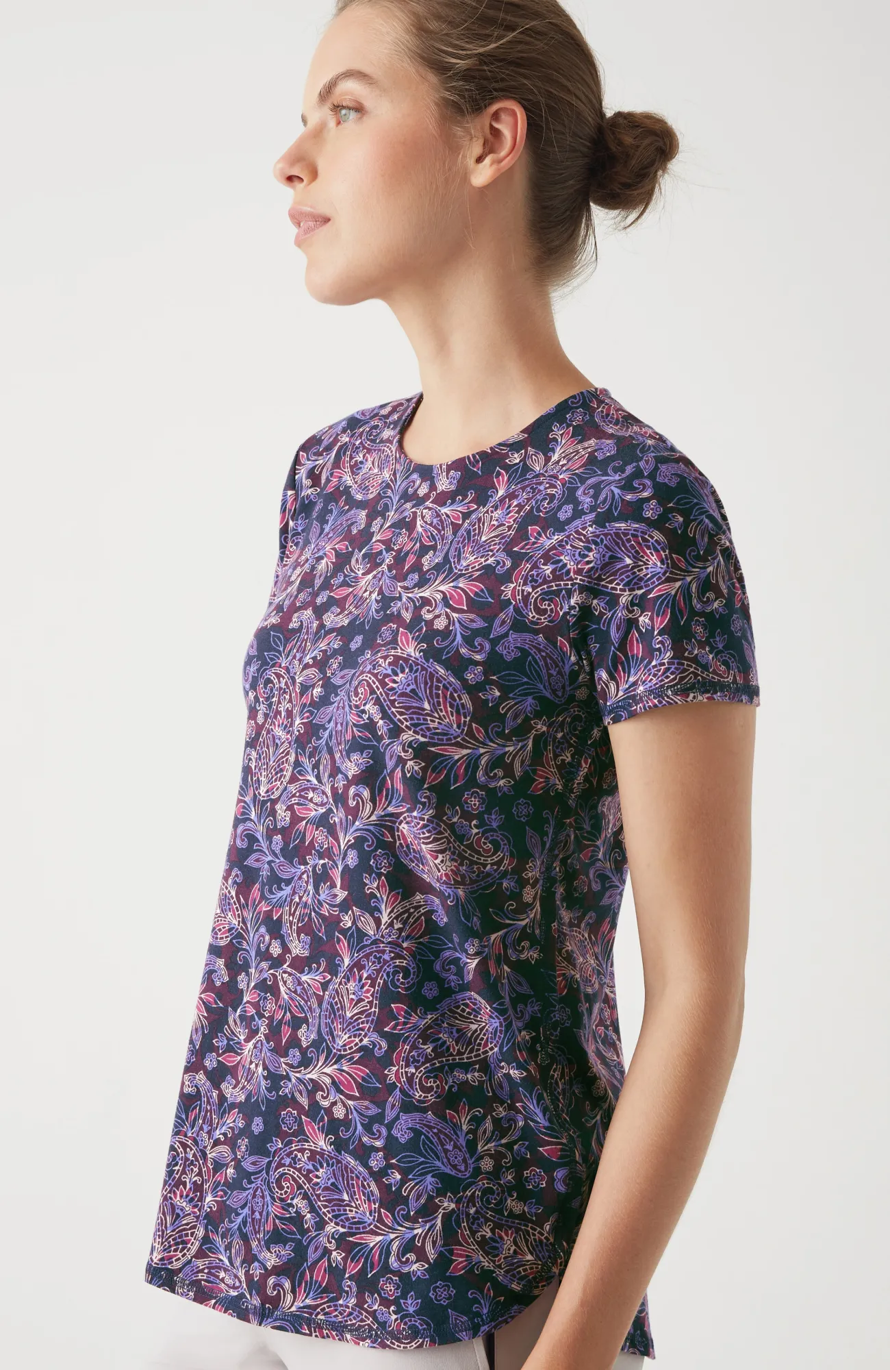 J.Jill Fit Progress Shirttail Tee Discount