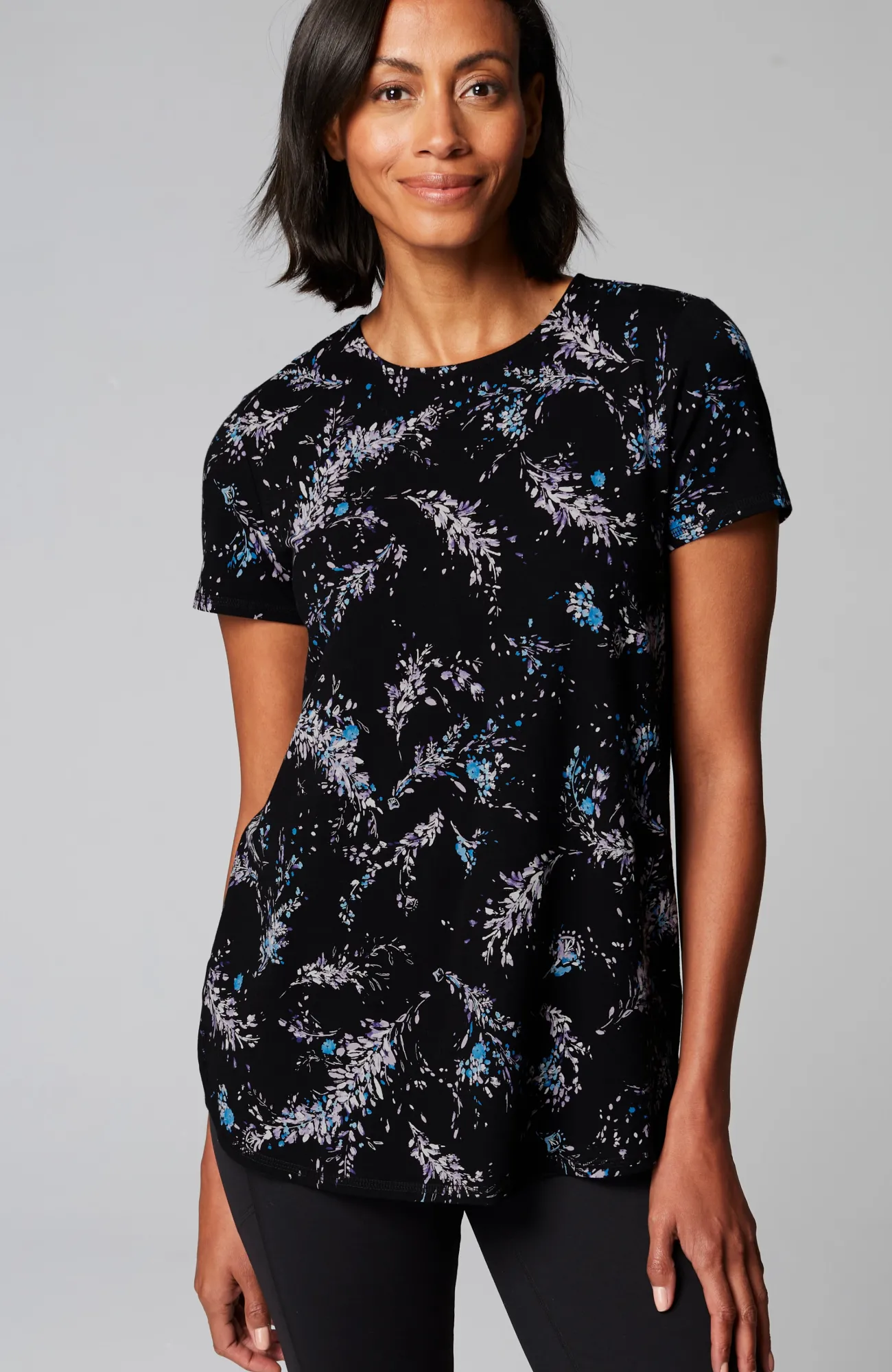 J.Jill Fit Progress Shirttail Tee Discount