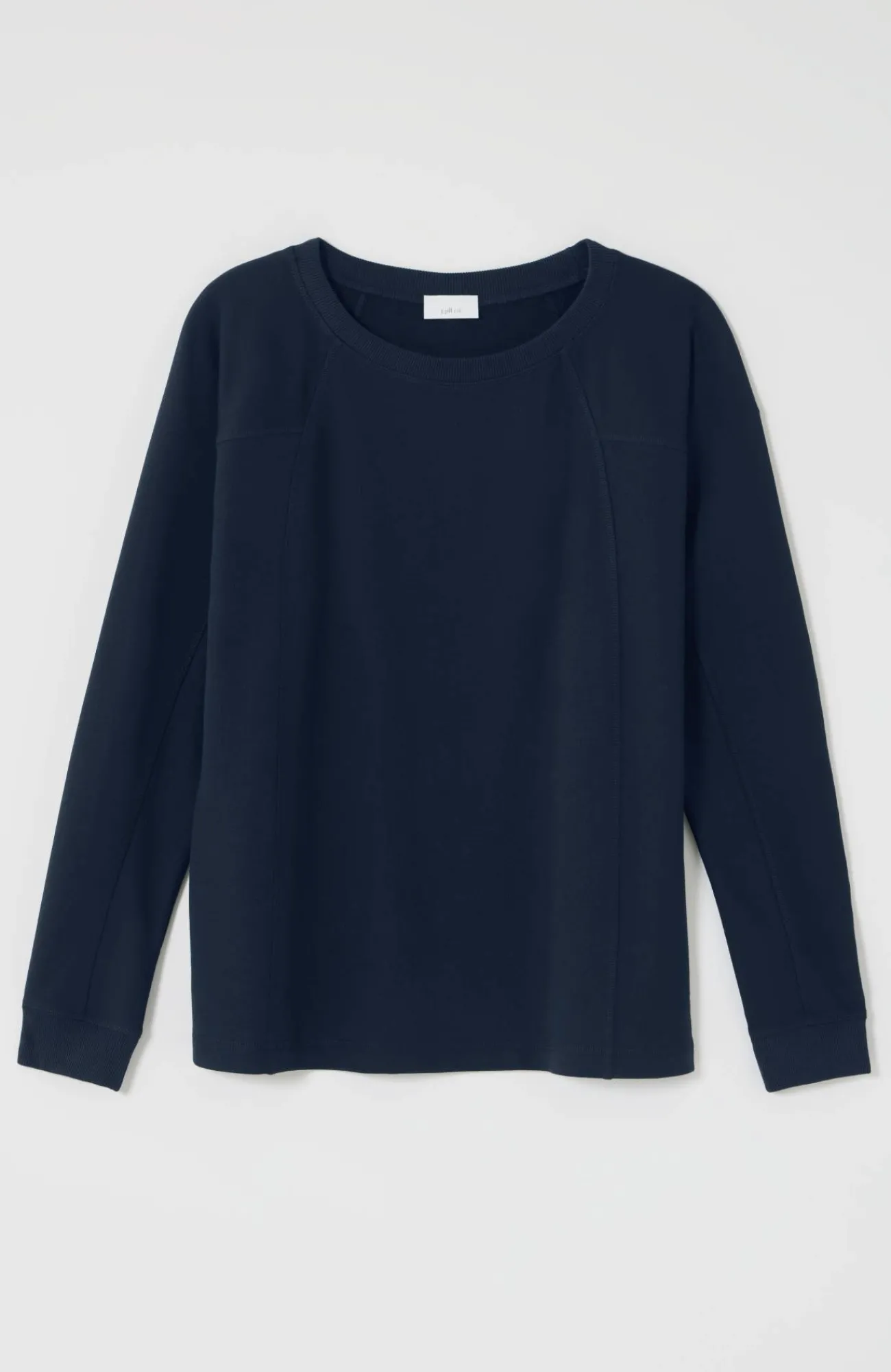 J.Jill Fit Seamed Dolman-Sleeve Sweatshirt Outlet
