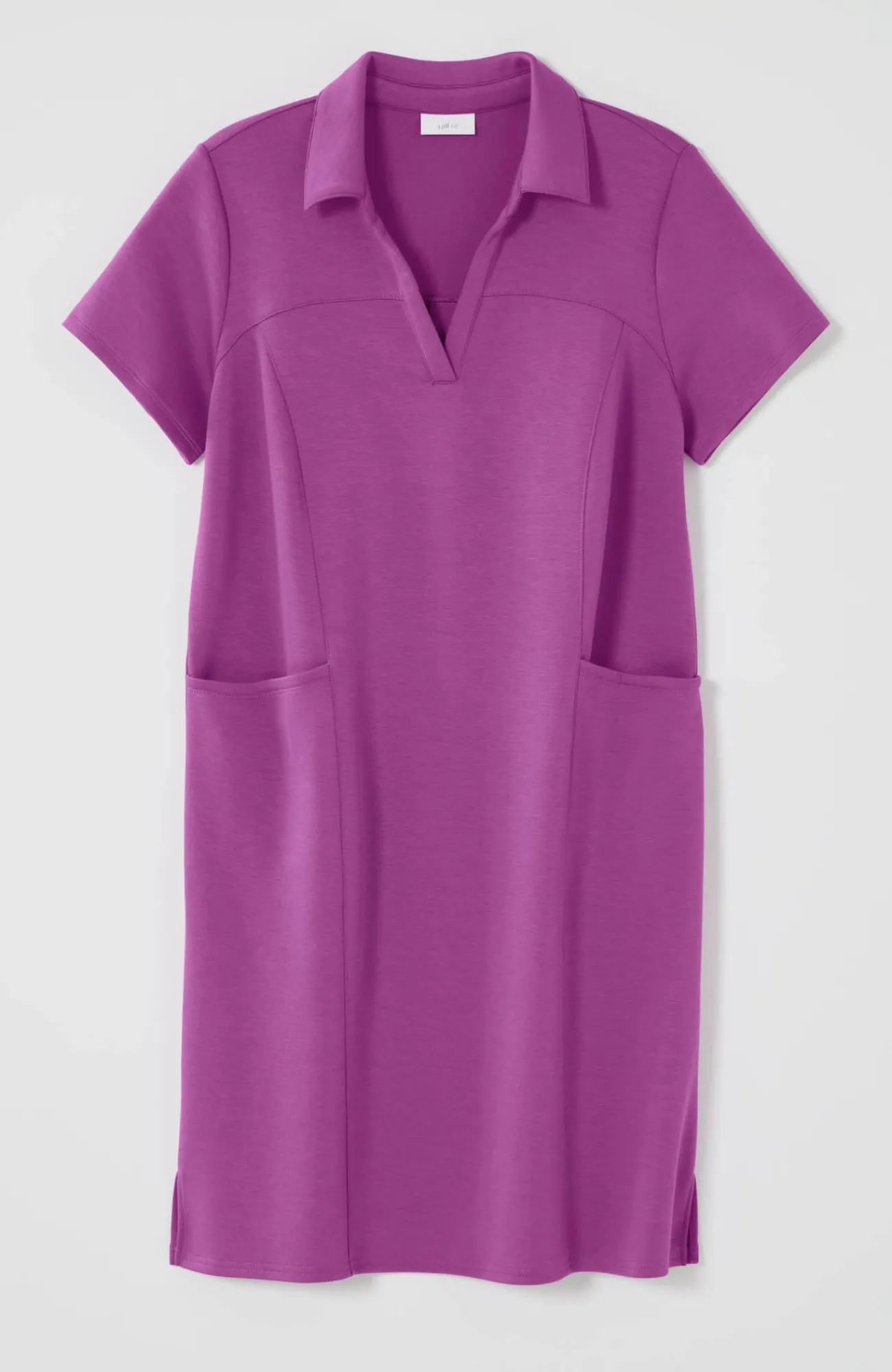 J.Jill Fit Sleek Double-Knit Polo Dress Discount