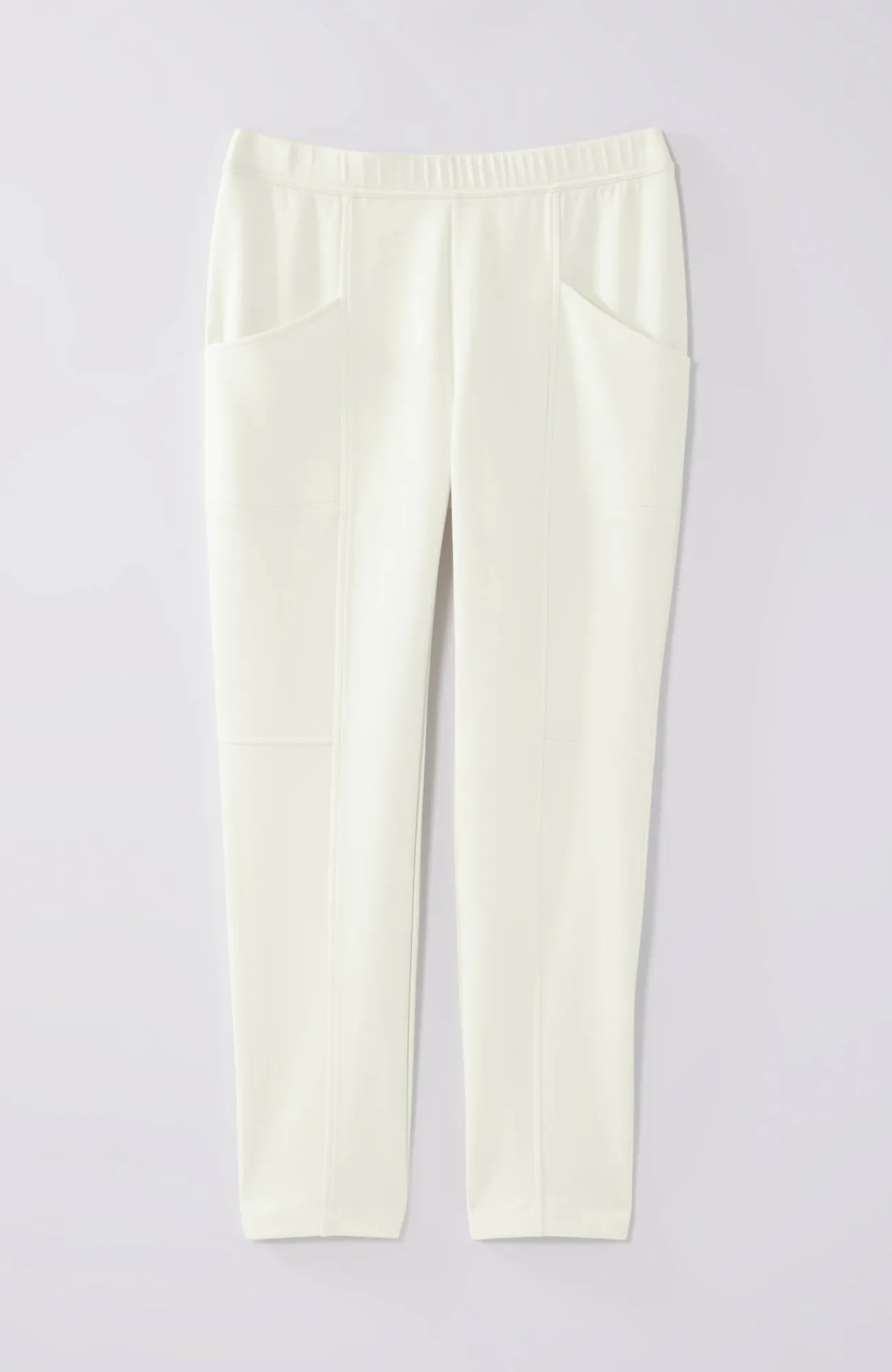 J.Jill Fit Sleek Double-Knit Seamed Crops Shop