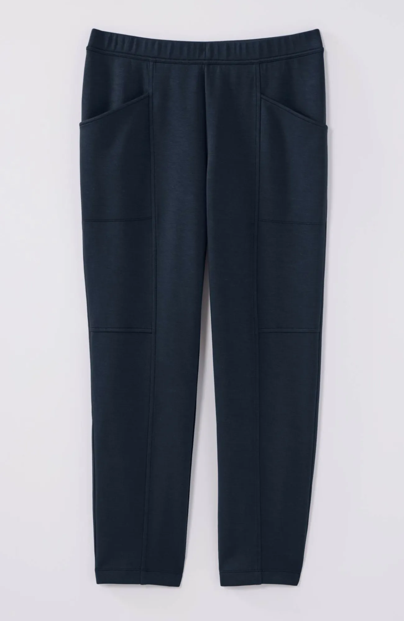 J.Jill Fit Sleek Double-Knit Seamed Crops Shop