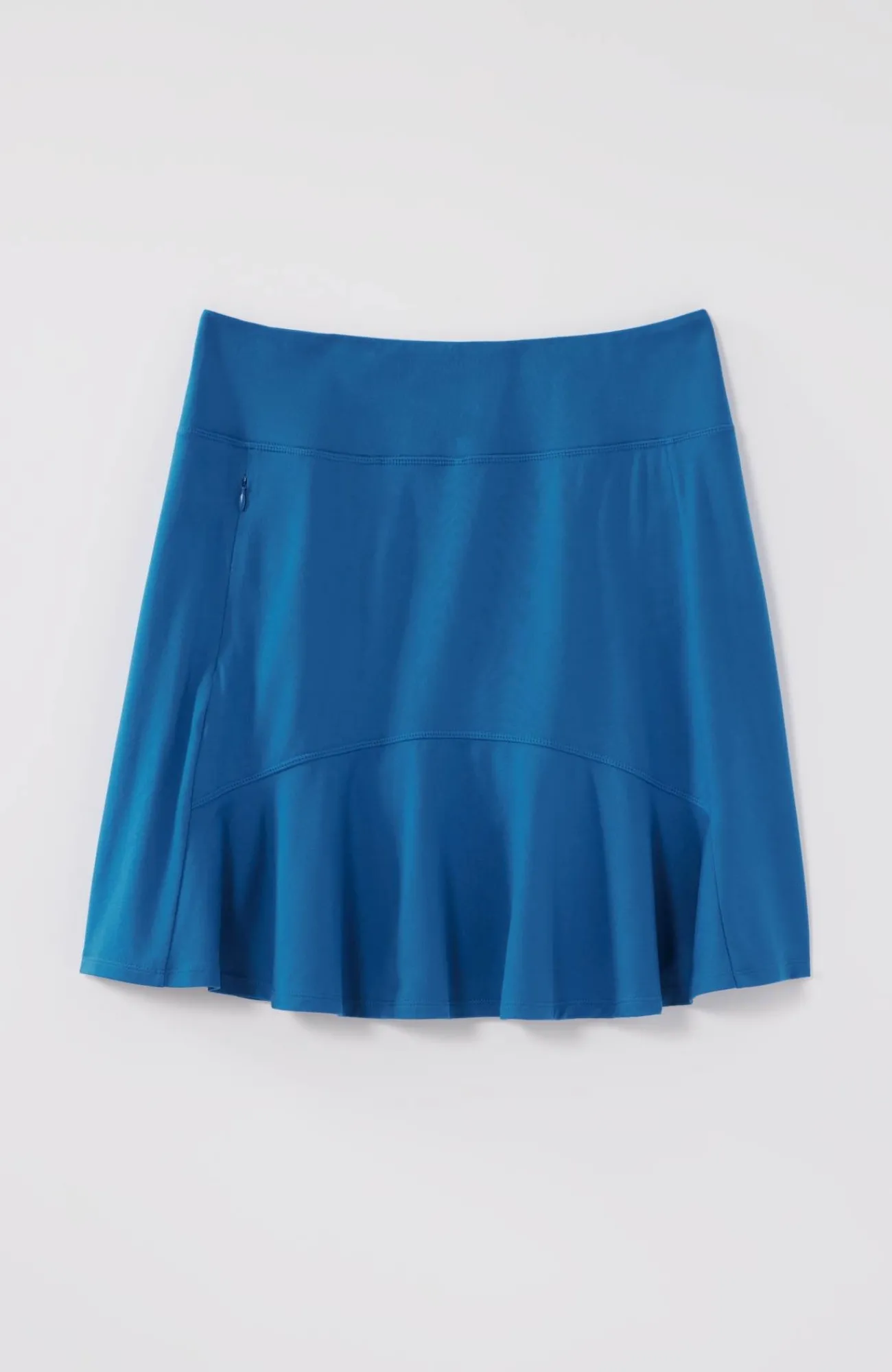 J.Jill Fit Supreme Stretch Flounced-Hem Skort Imperial Blue Cheap