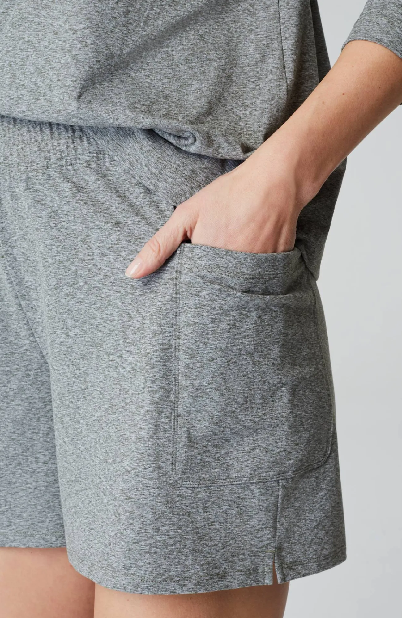 J.Jill Fit Supreme-Stretch Shorts Caraway Multi Cheap