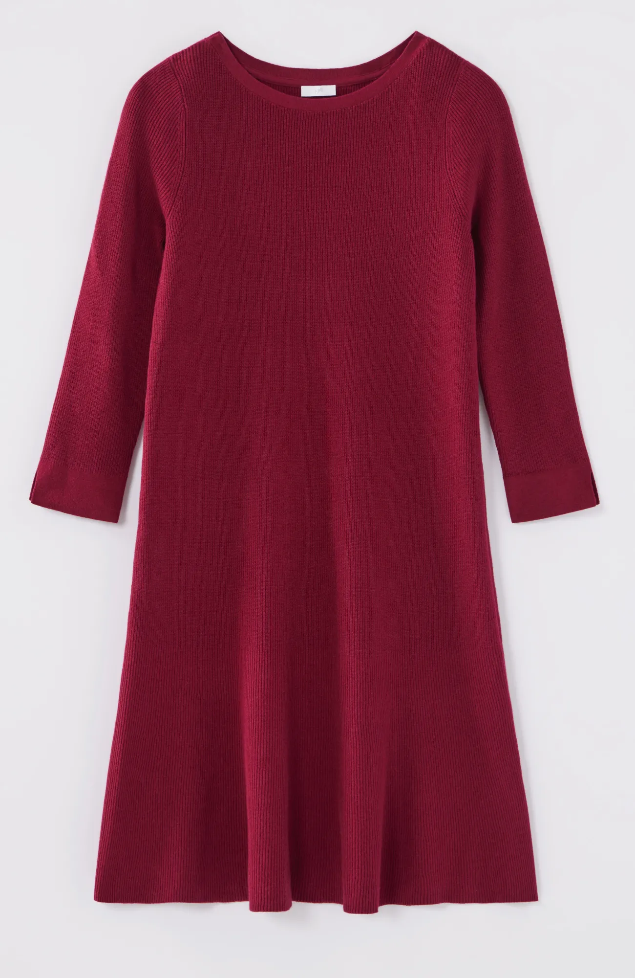 J.Jill Flounced-Hem Sweater Dress Best Sale
