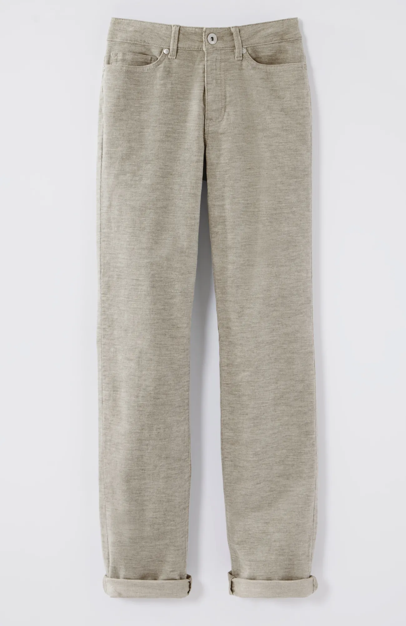 J.Jill Heathered-Cord Relaxed Boyfriend Jeans Clearance