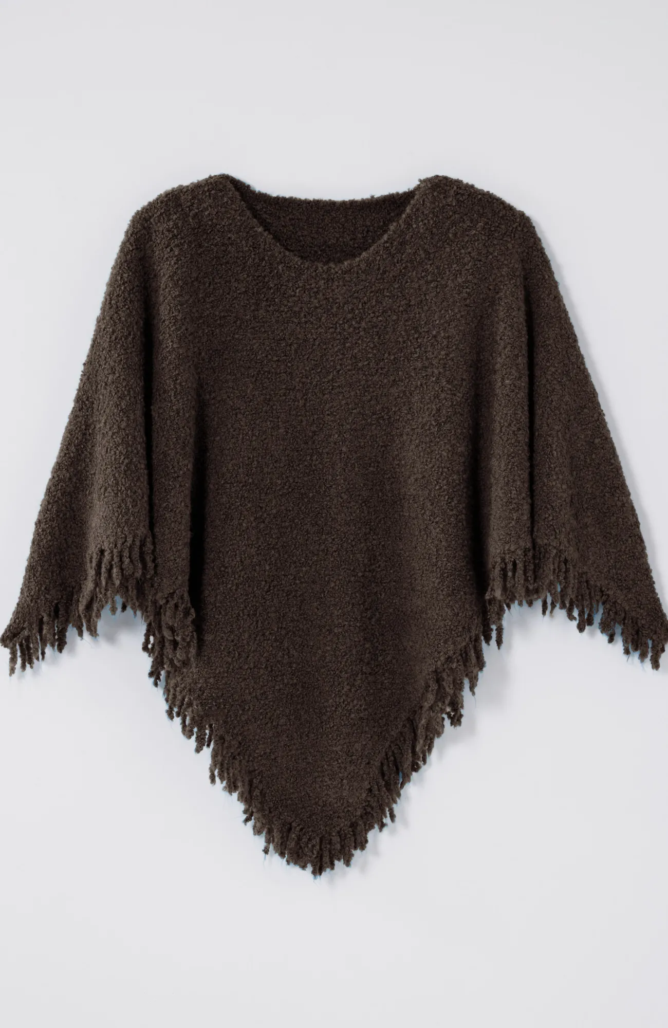 J.Jill Italian Bouclé Asymmetric Poncho Clearance