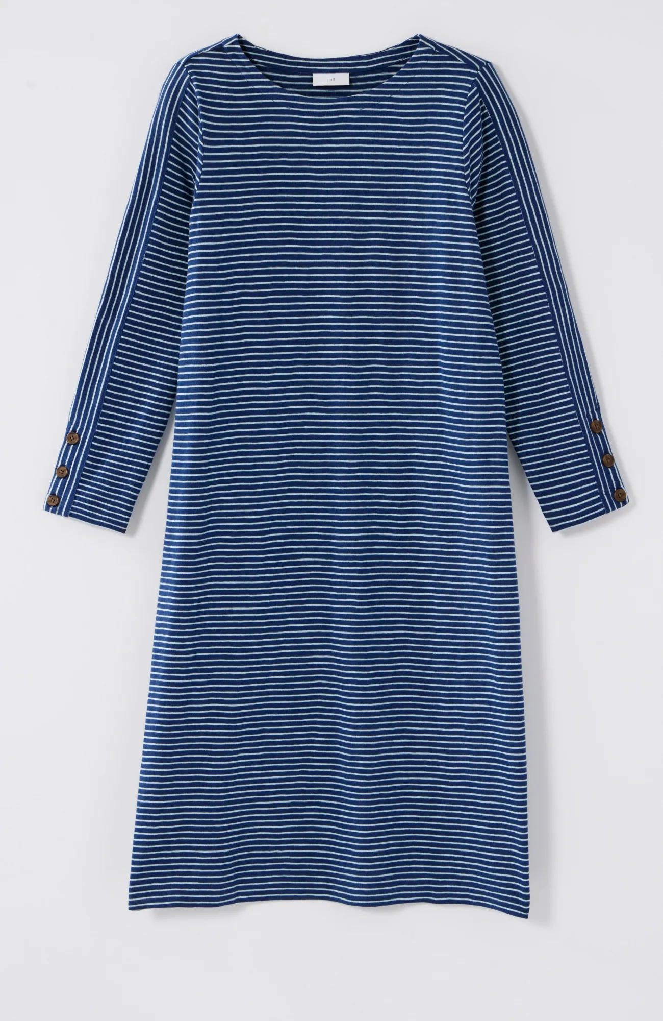 J.Jill Knit Button-Cuff Dress Ocean/sea Mist Cheap