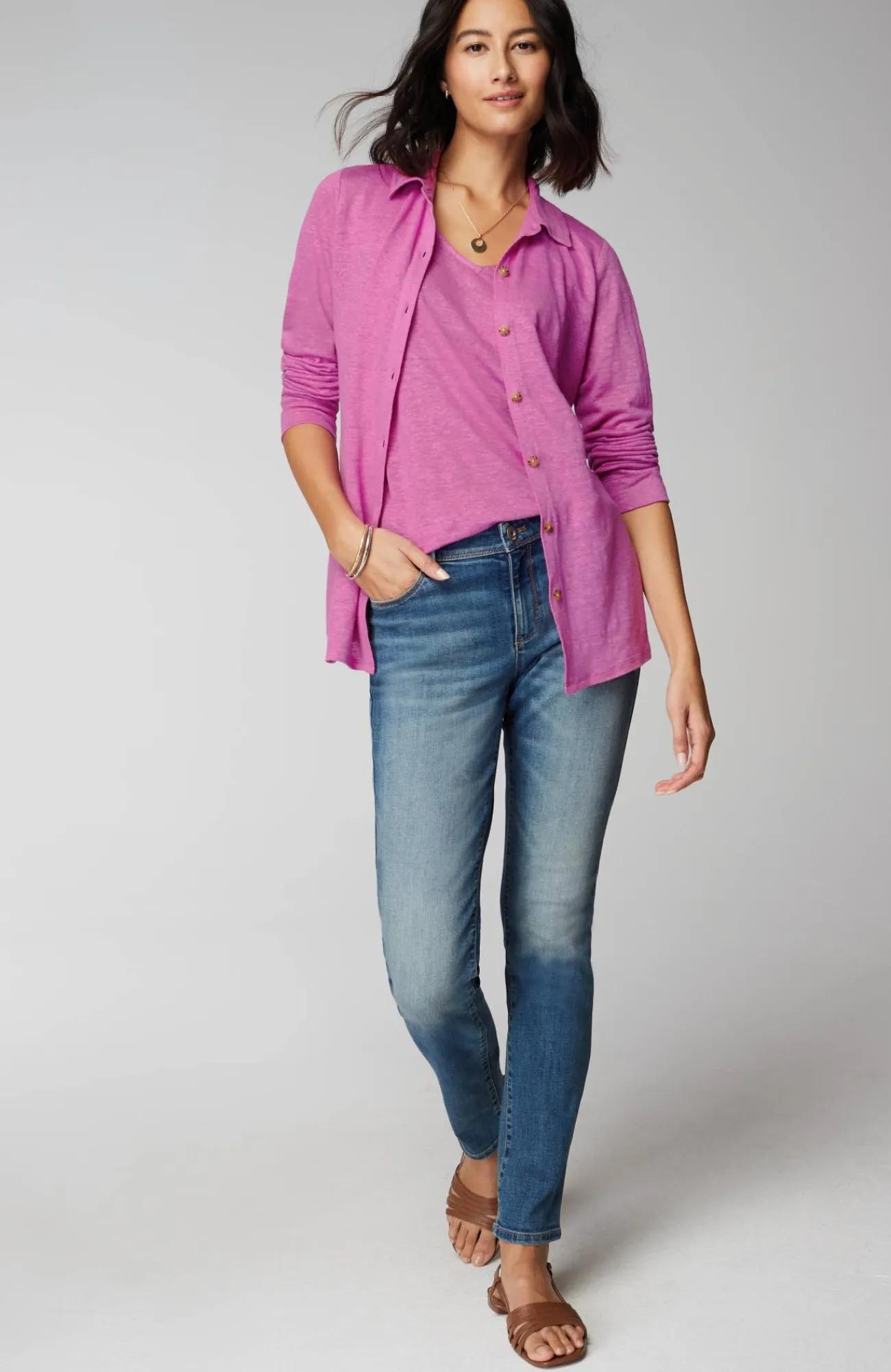 J.Jill Knit V-Neck Tank Best Sale