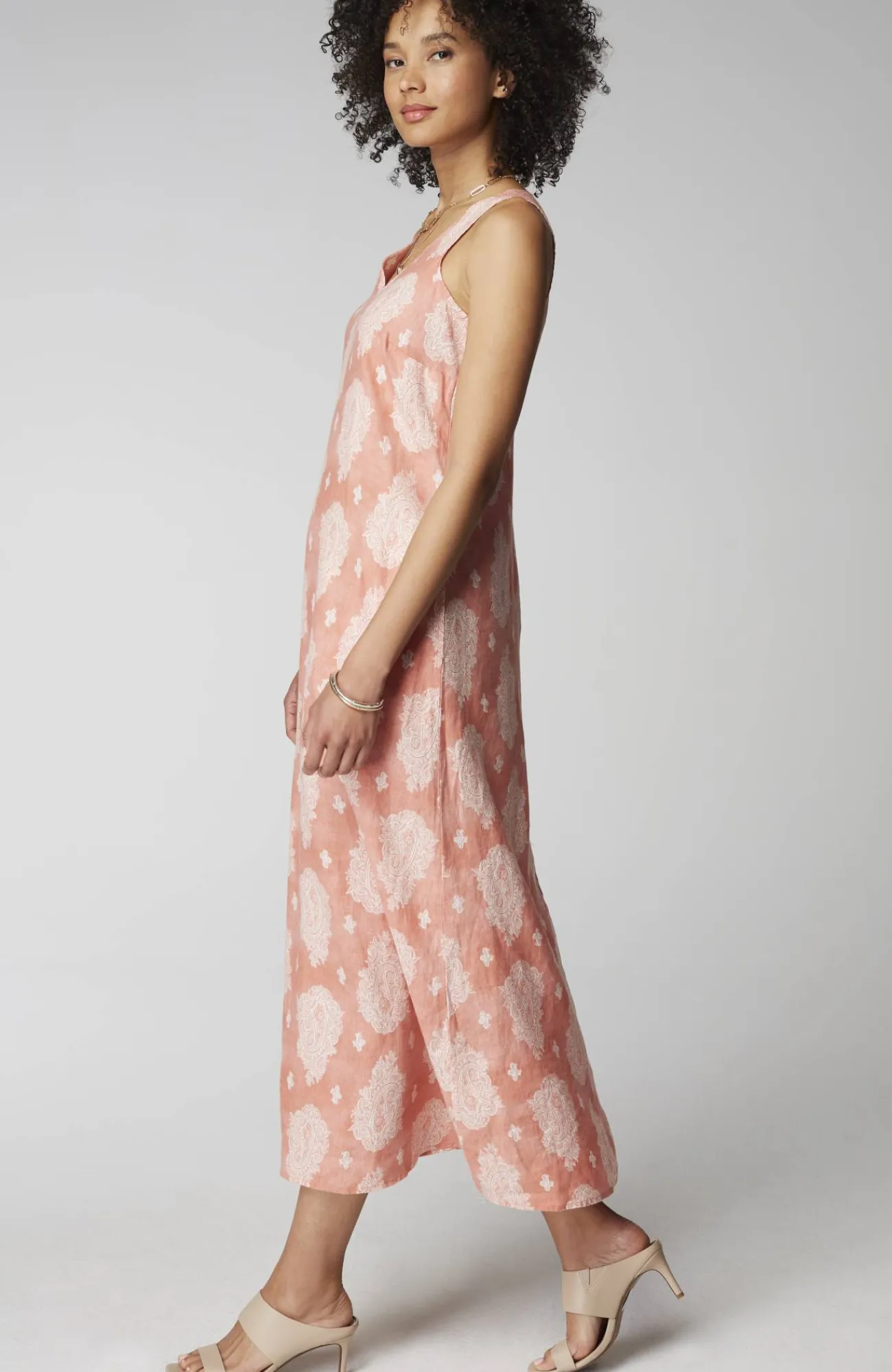 J.Jill Linen A-Line Maxi Dress Best