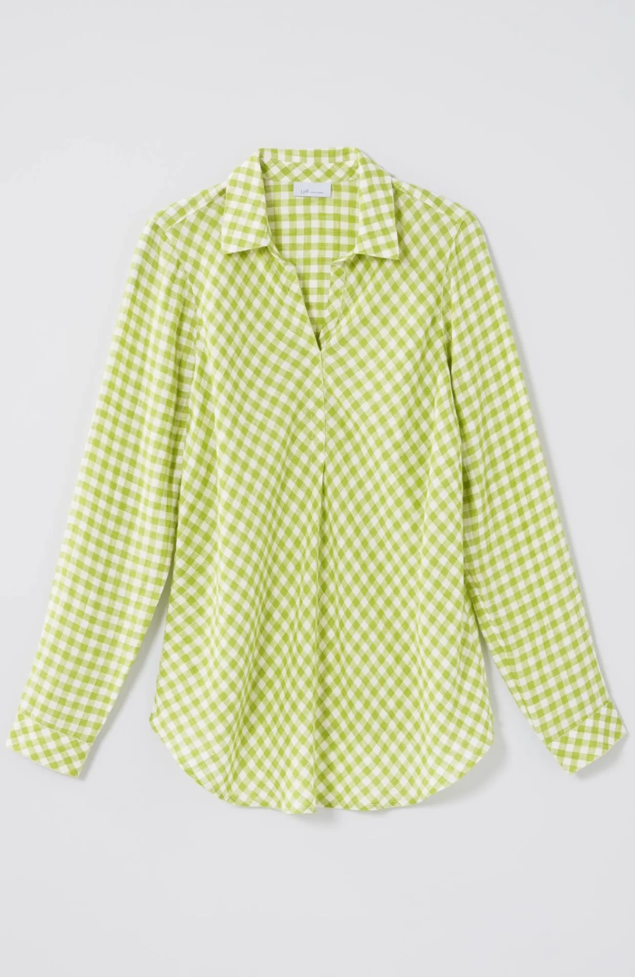 J.Jill Linen Gingham Popover Flash Sale