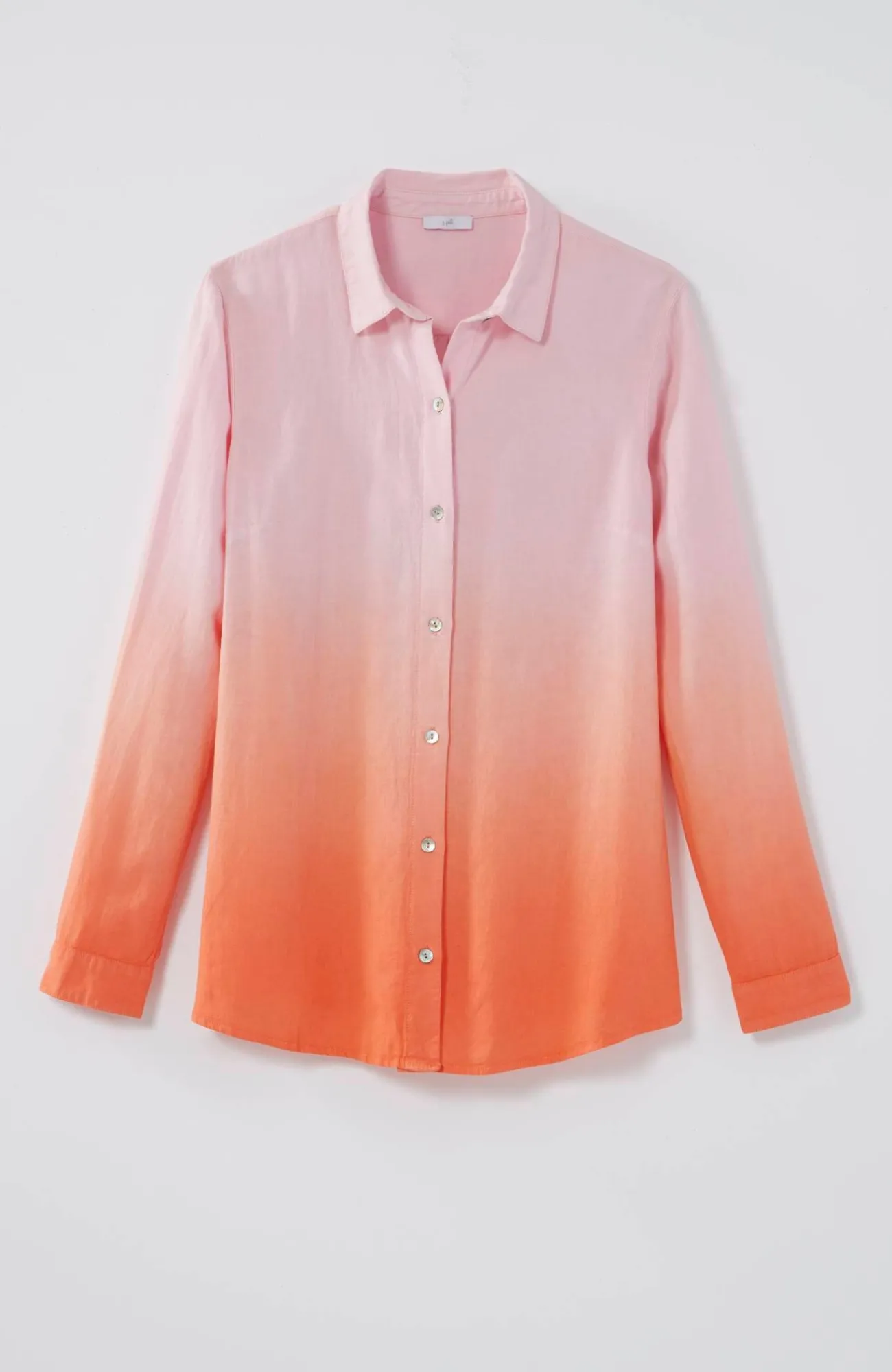 J.Jill Linen Tab-Sleeve A-Line Shirt Clearance