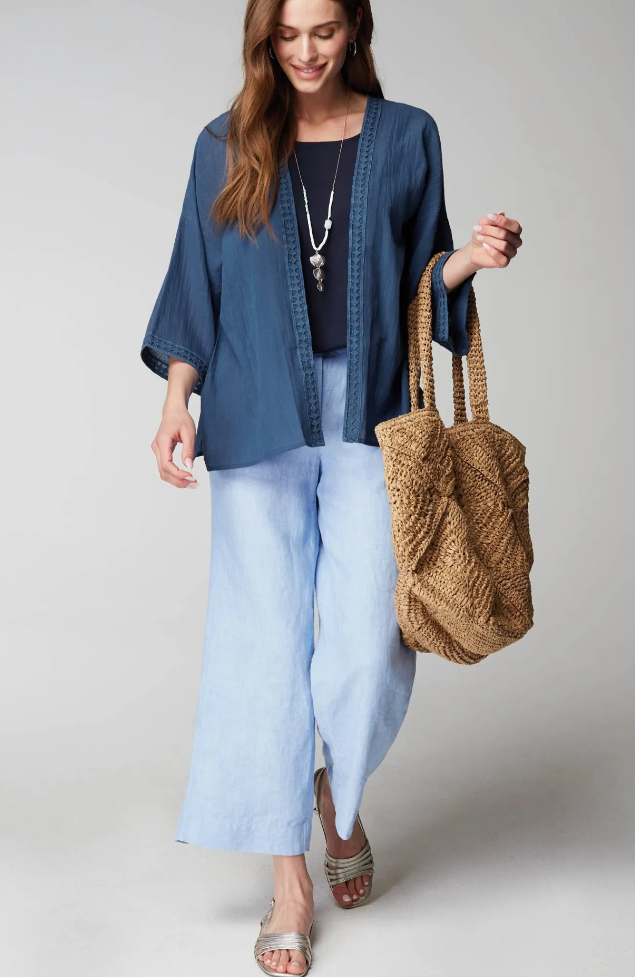 J.Jill Linen-Blend Jacket Store
