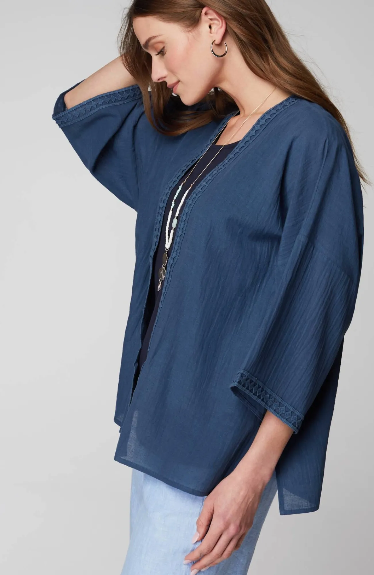 J.Jill Linen-Blend Jacket Store