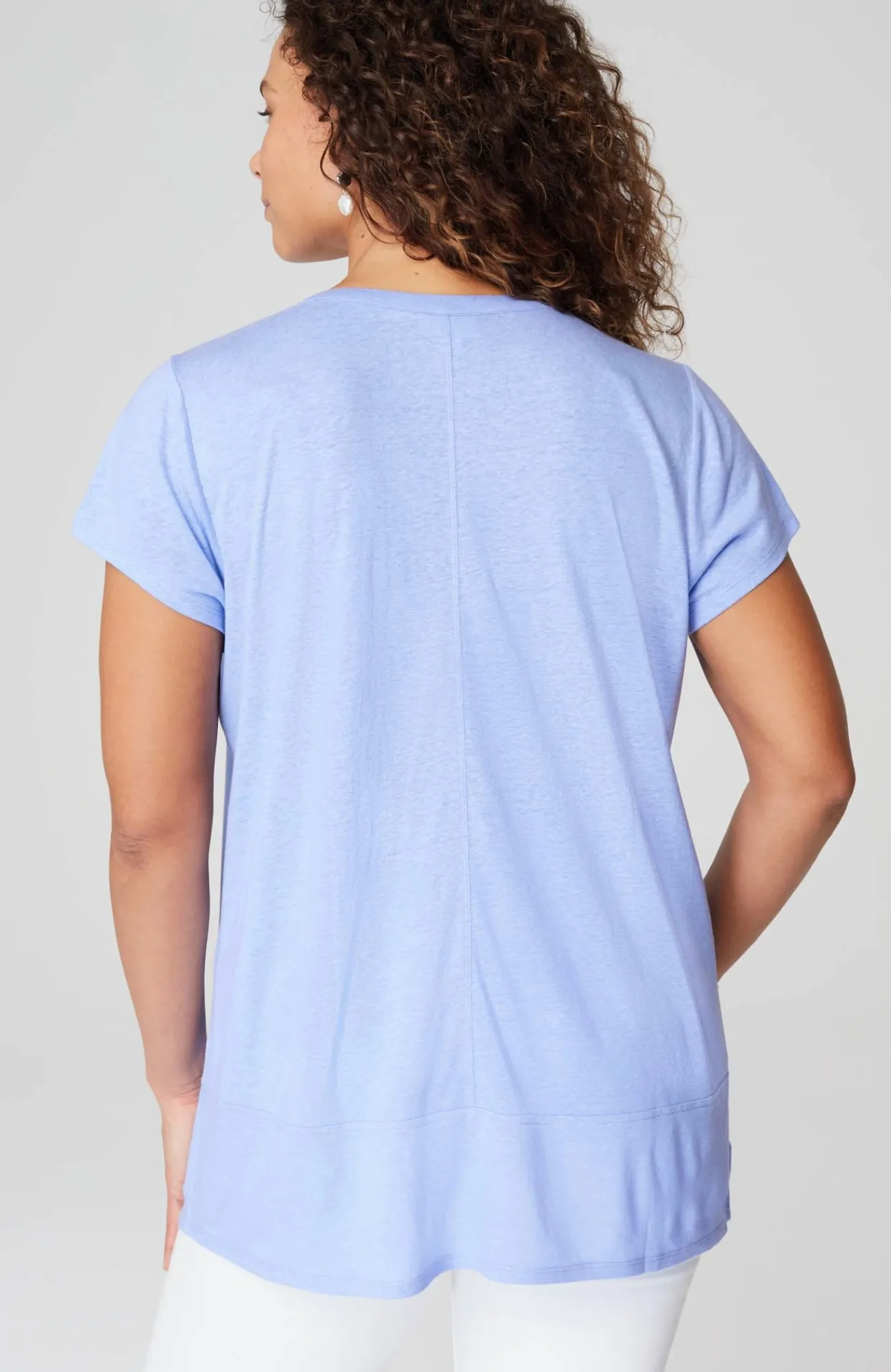 J.Jill Linen-Blend Pintucked Tunic Clearance