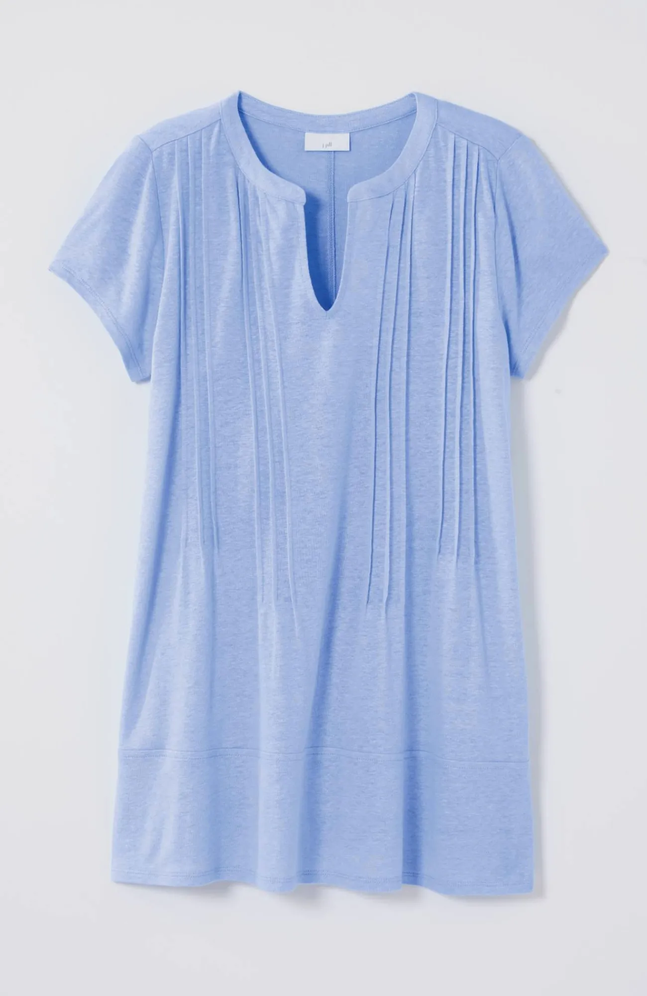 J.Jill Linen-Blend Pintucked Tunic Clearance