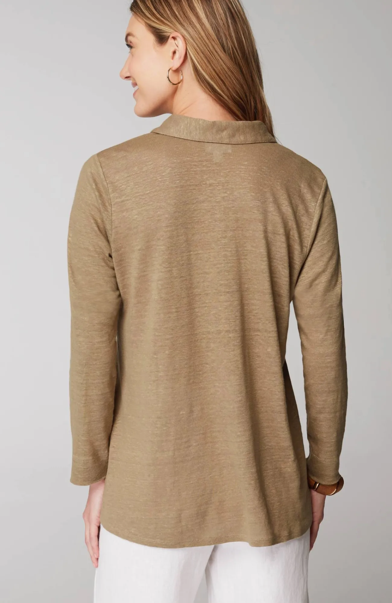 J.Jill Linen-Knit Shirt Store