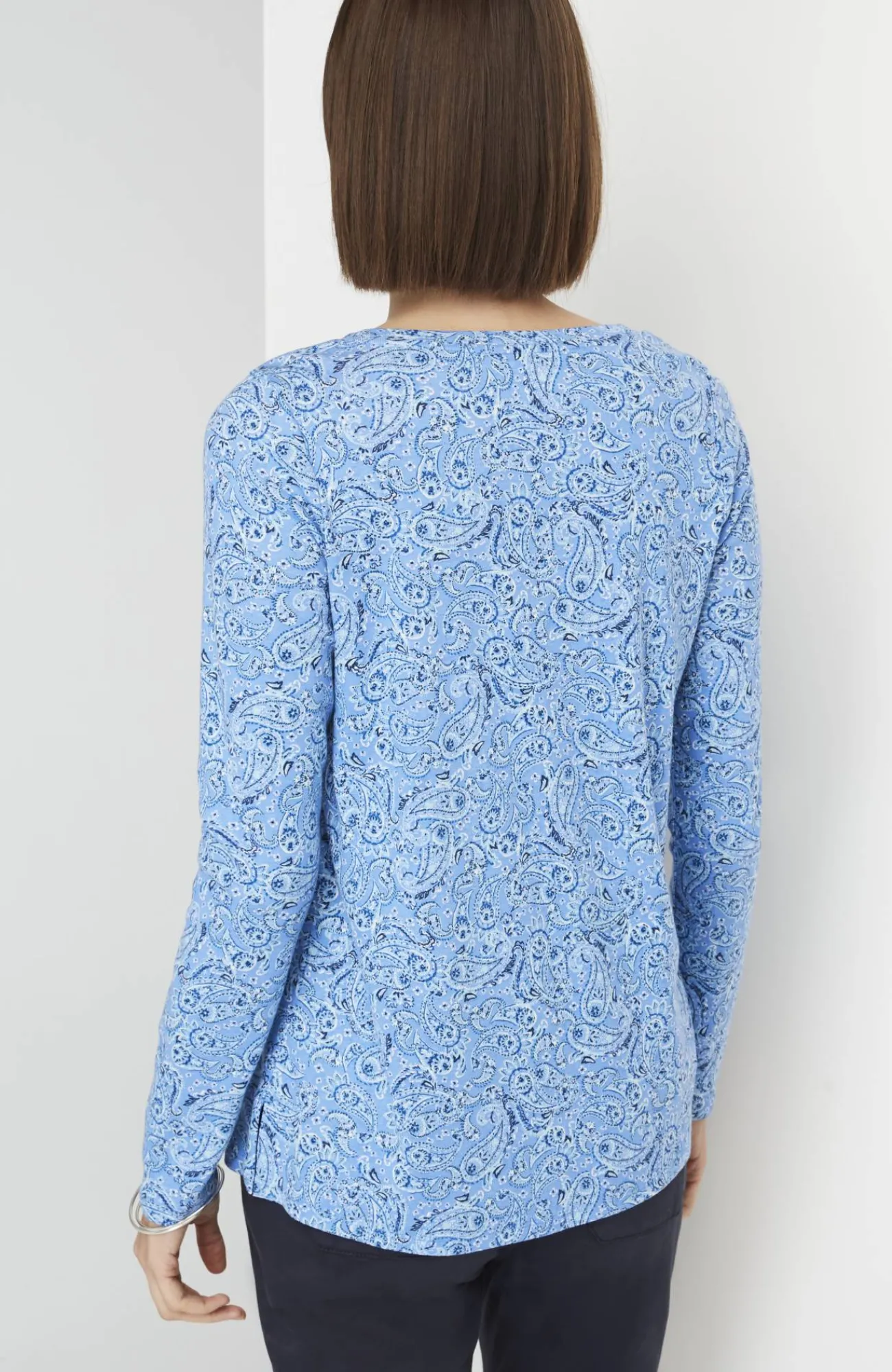 J.Jill Long-Sleeve Pima Crew-Neck Tee Flash Sale
