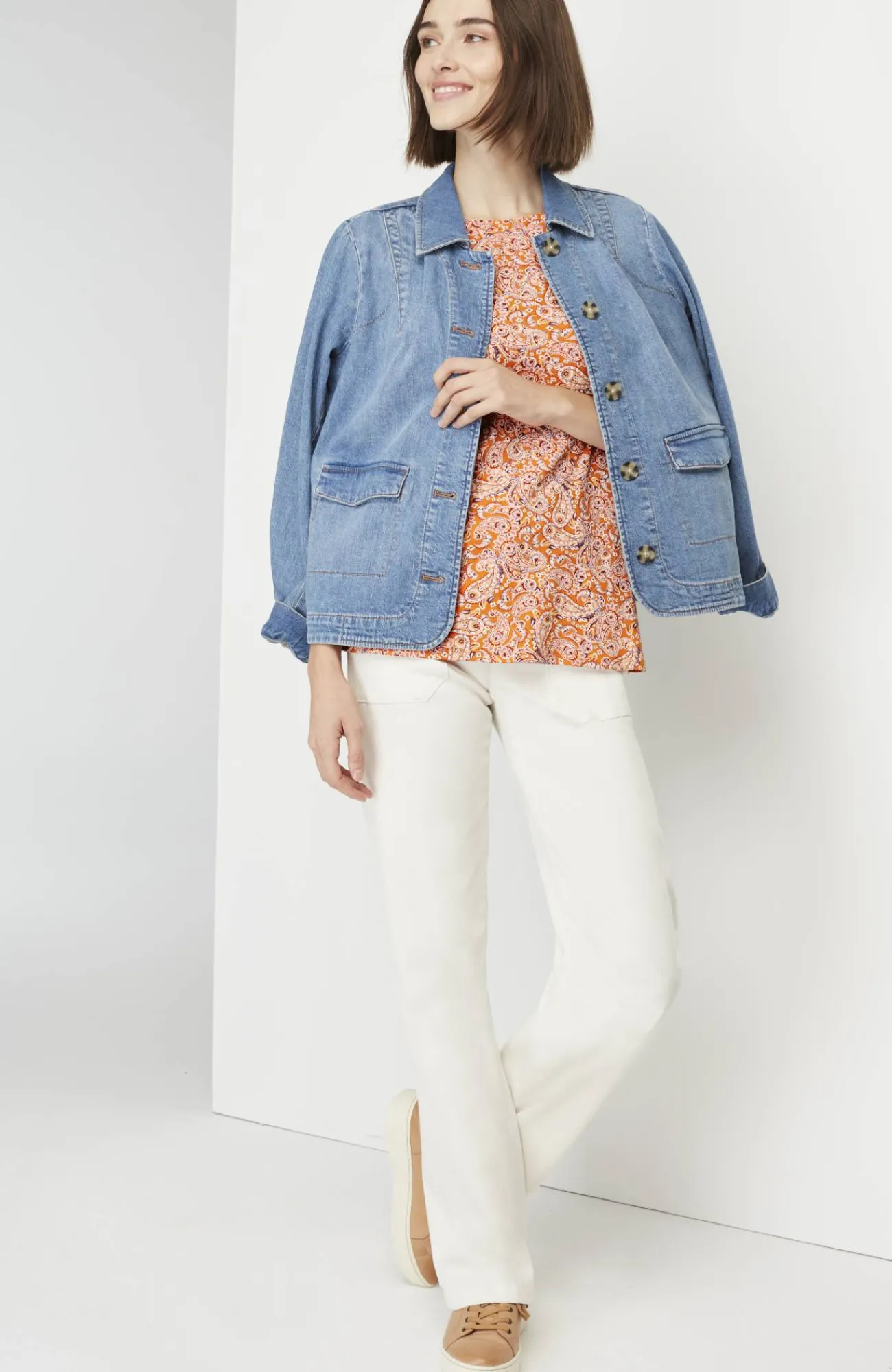 J.Jill Long-Sleeve Pima Crew-Neck Tee Flash Sale