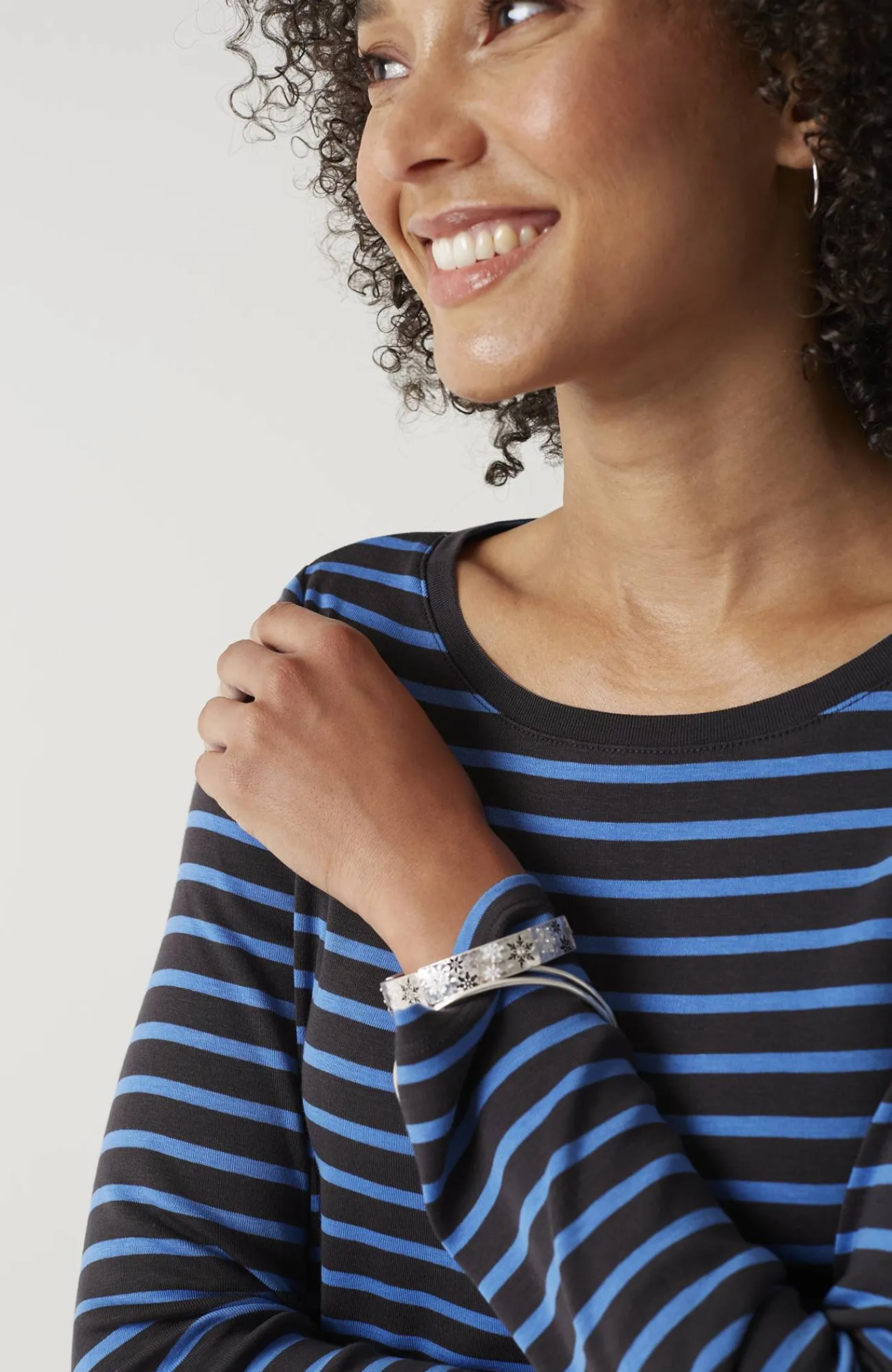 J.Jill Long-Sleeve Pima Crew-Neck Tee Flash Sale