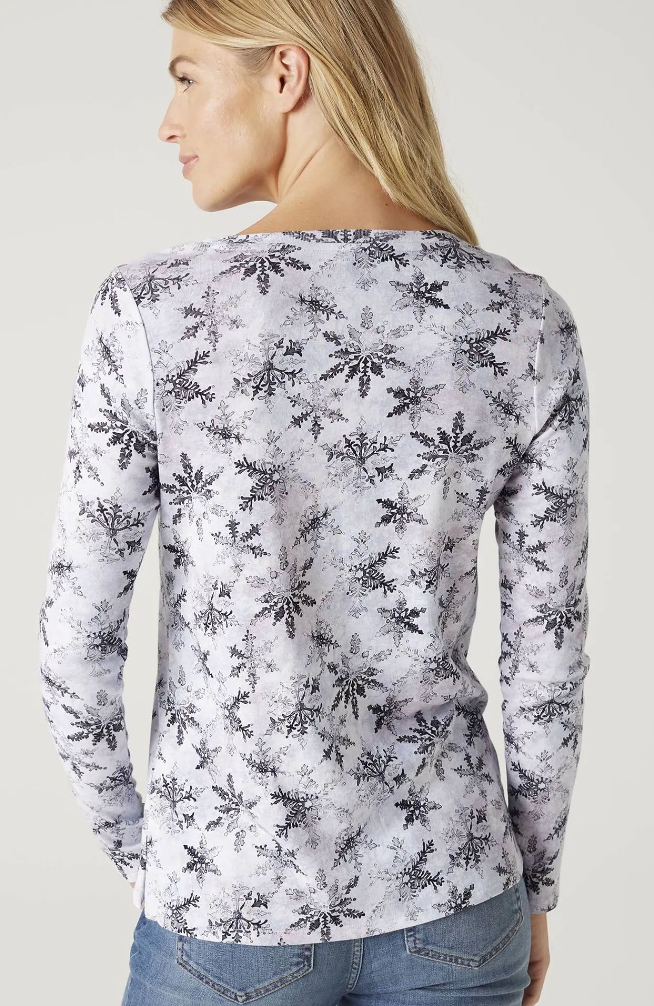 J.Jill Long-Sleeve Pima Crew-Neck Tee Flash Sale