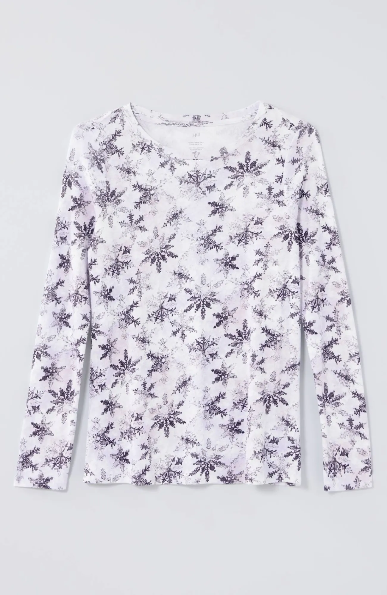J.Jill Long-Sleeve Pima Crew-Neck Tee Flash Sale