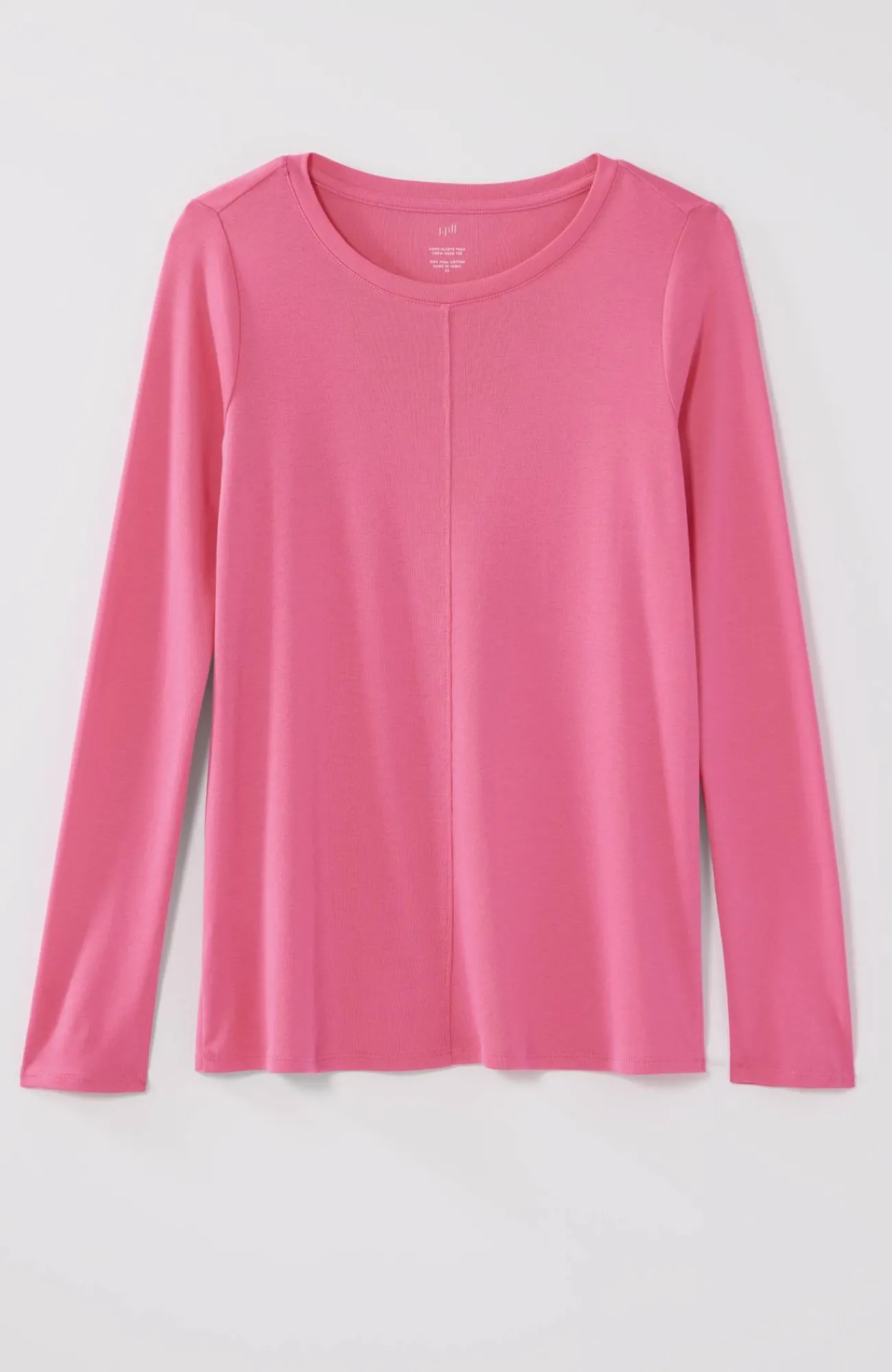 J.Jill Long-Sleeve Pima Crew-Neck Tee Flash Sale