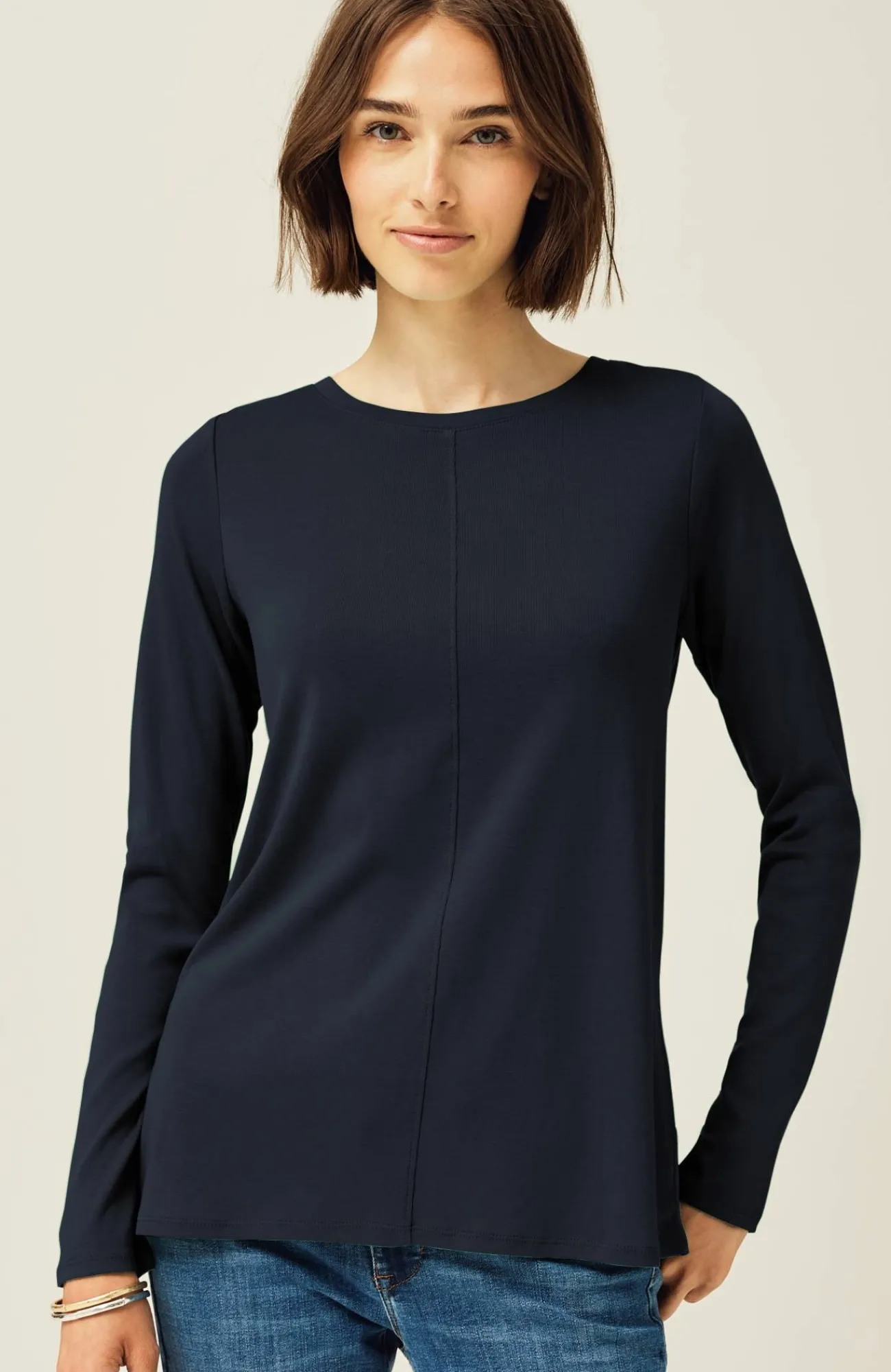 J.Jill Long-Sleeve Pima Crew-Neck Tee Flash Sale