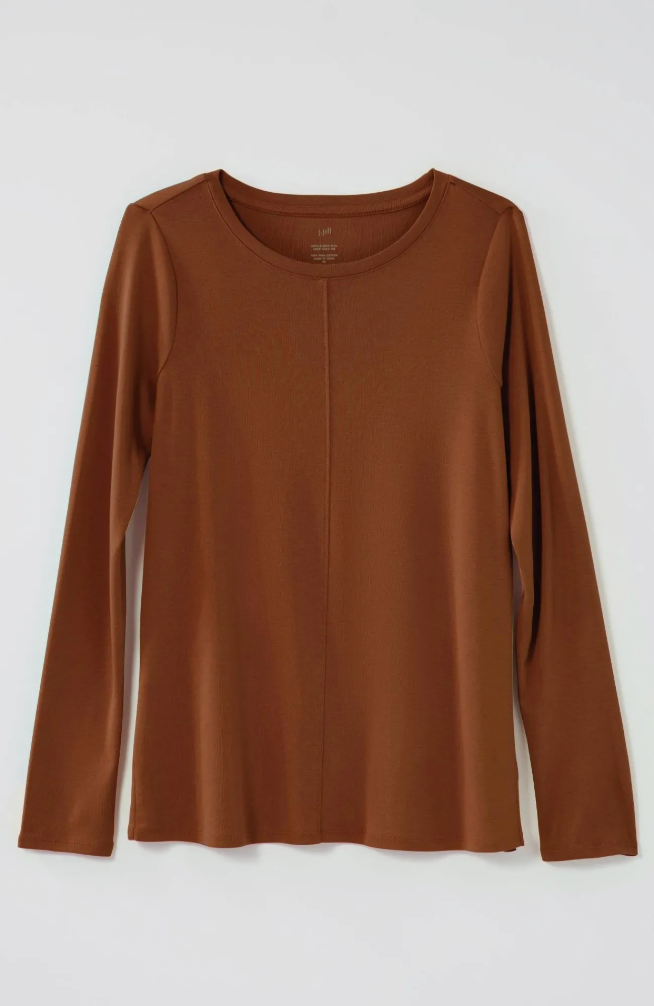 J.Jill Long-Sleeve Pima Crew-Neck Tee Flash Sale