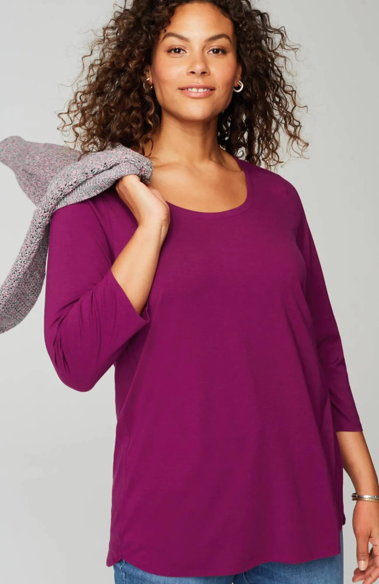 J.Jill Luxe Supima® A-Line Tunic New