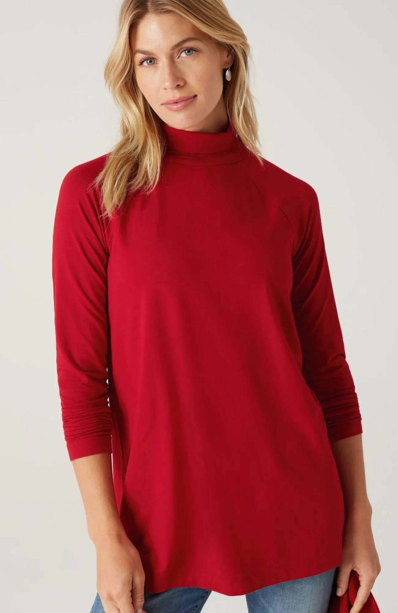 J.Jill Luxe Supima® Everyday Turtleneck Tunic Flash Sale