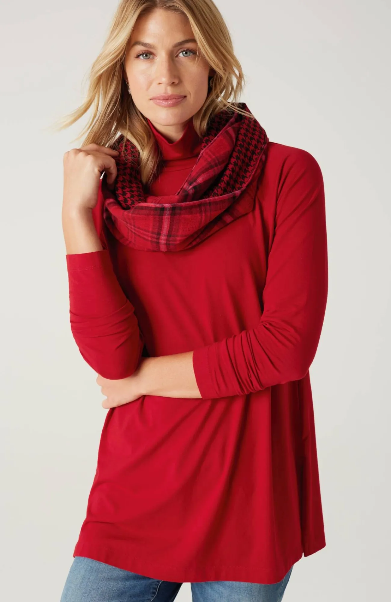 J.Jill Luxe Supima® Everyday Turtleneck Tunic Flash Sale