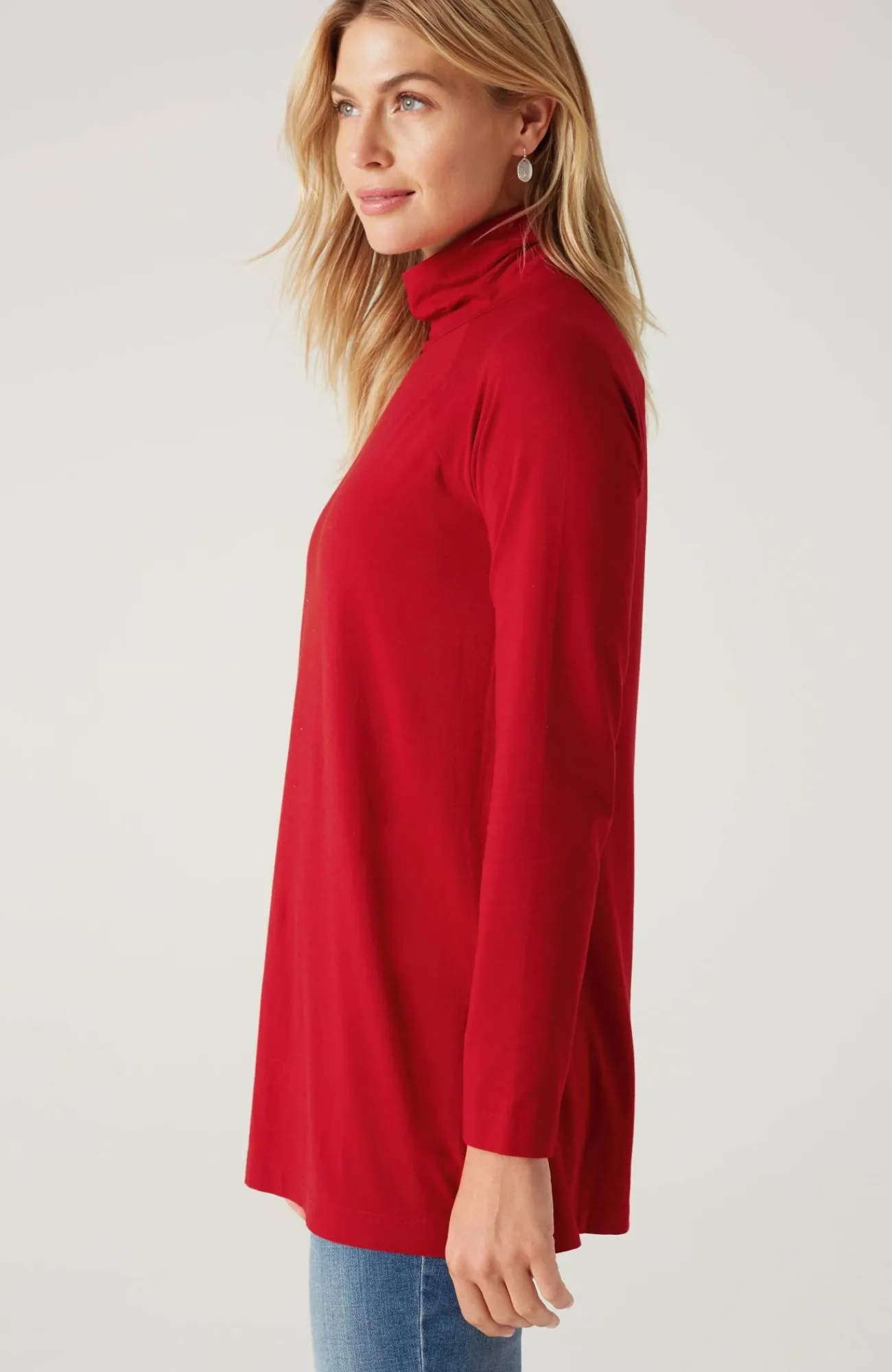 J.Jill Luxe Supima® Everyday Turtleneck Tunic Flash Sale