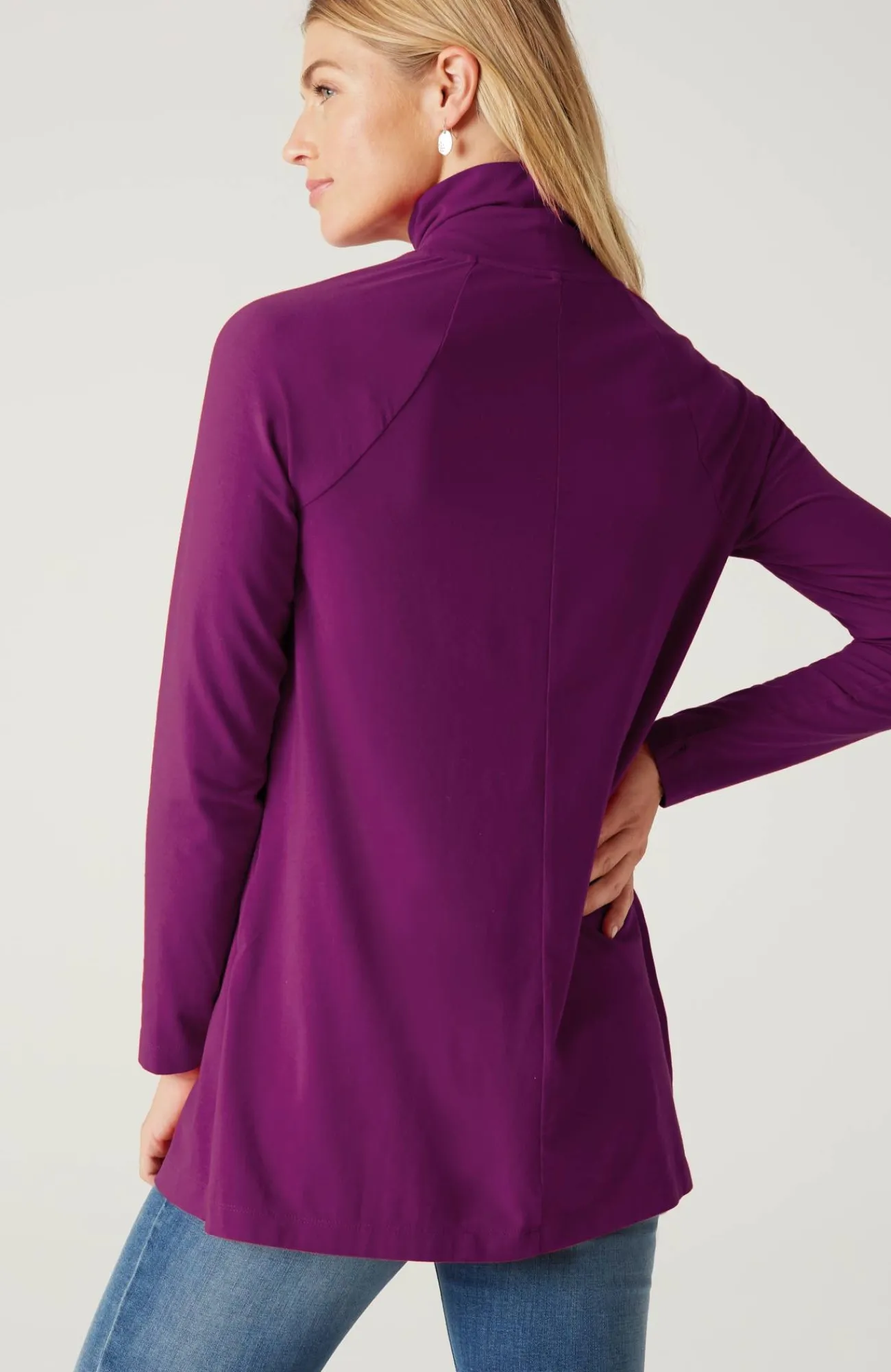 J.Jill Luxe Supima® Everyday Turtleneck Tunic Flash Sale