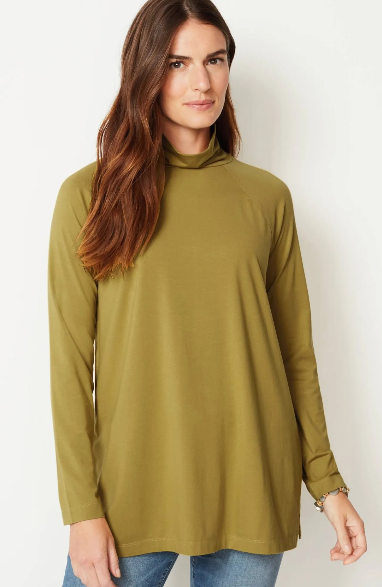 J.Jill Luxe Supima® Everyday Turtleneck Tunic Flash Sale