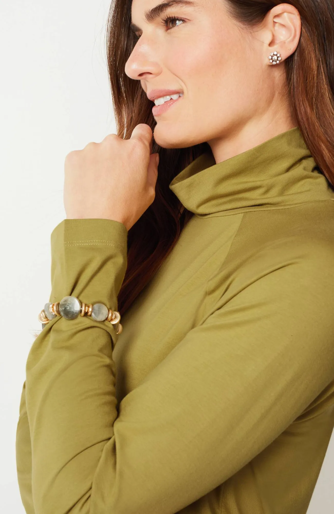 J.Jill Luxe Supima® Everyday Turtleneck Tunic Flash Sale
