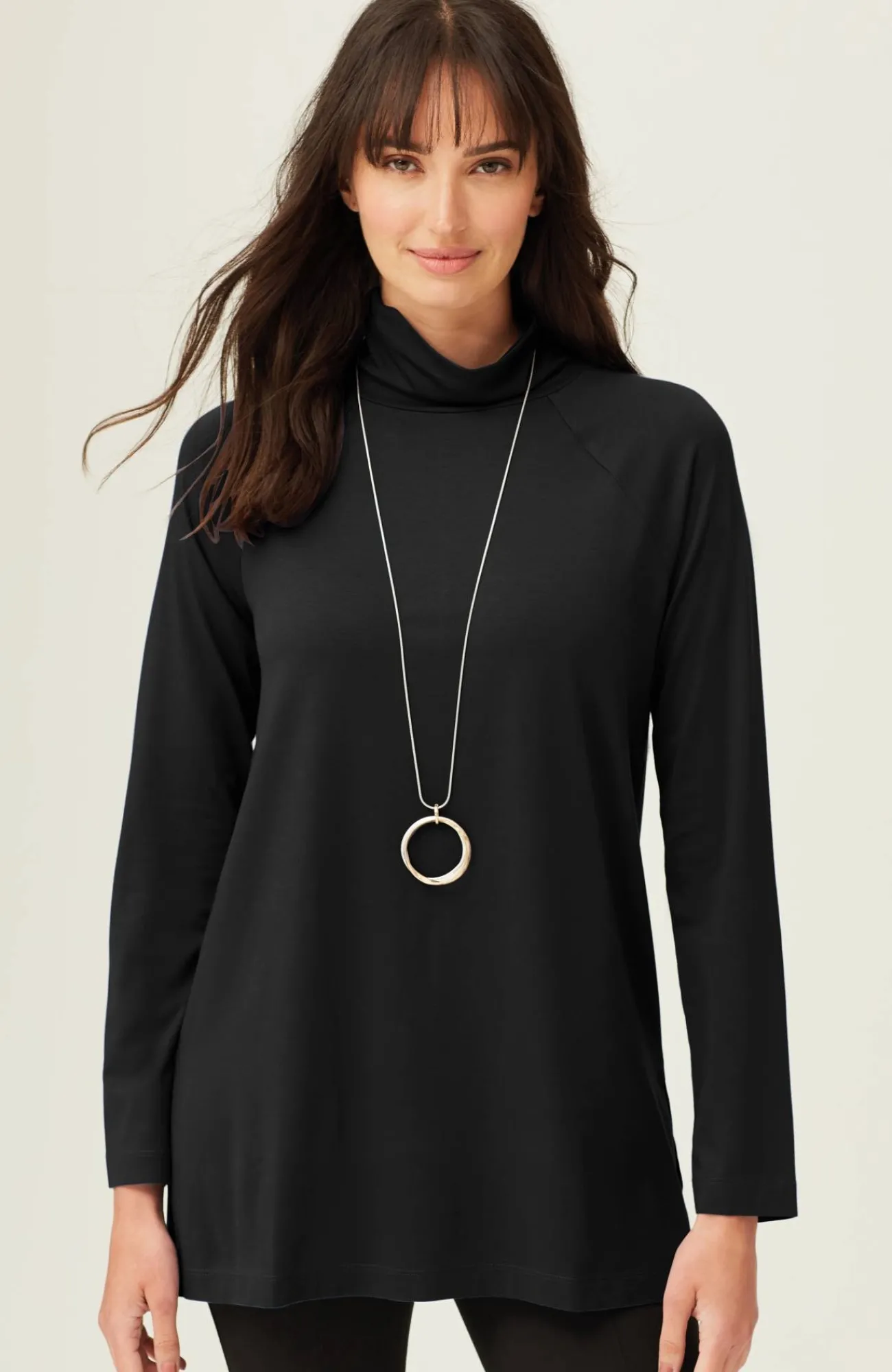 J.Jill Luxe Supima® Everyday Turtleneck Tunic Flash Sale