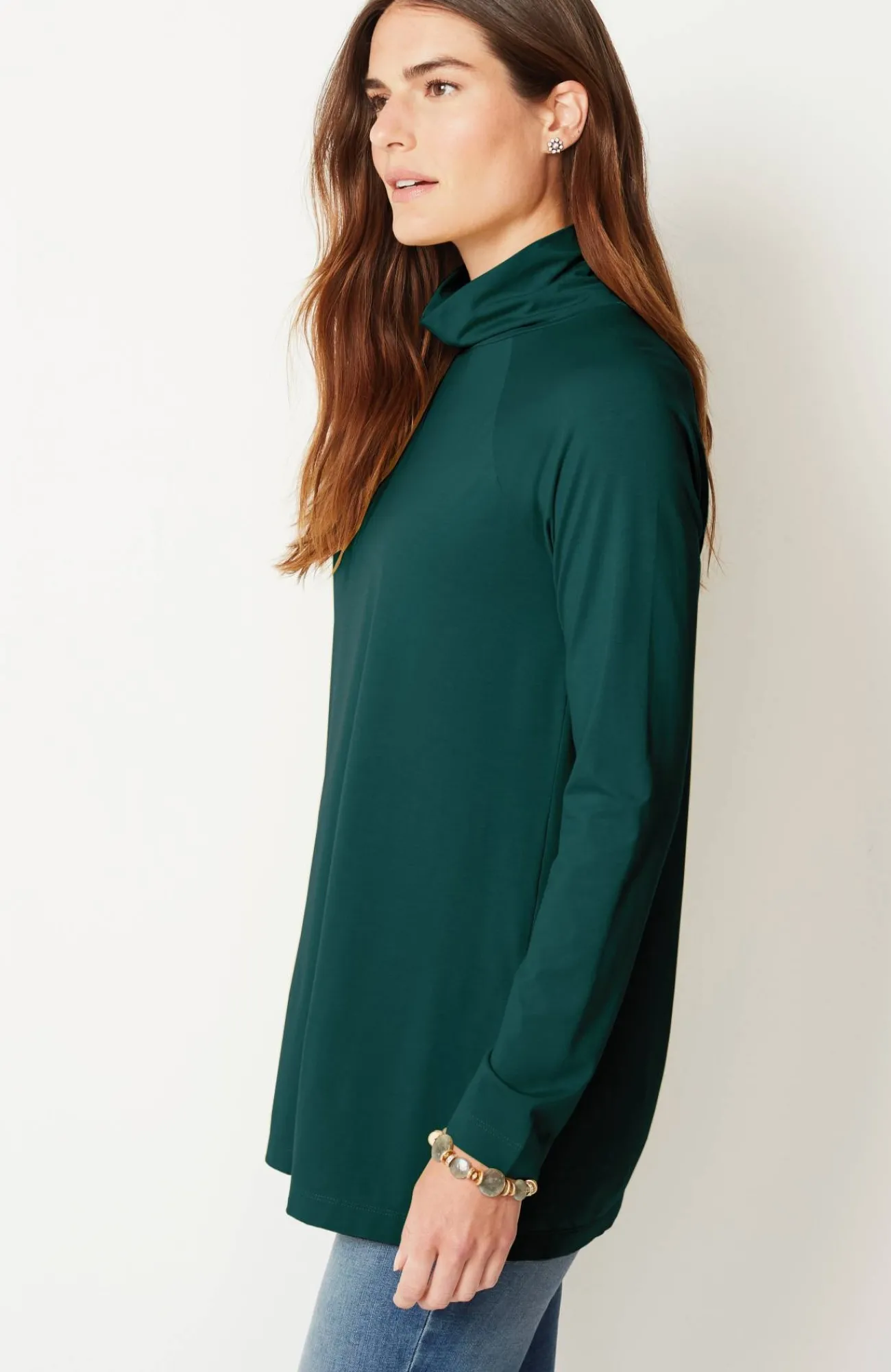 J.Jill Luxe Supima® Everyday Turtleneck Tunic Flash Sale