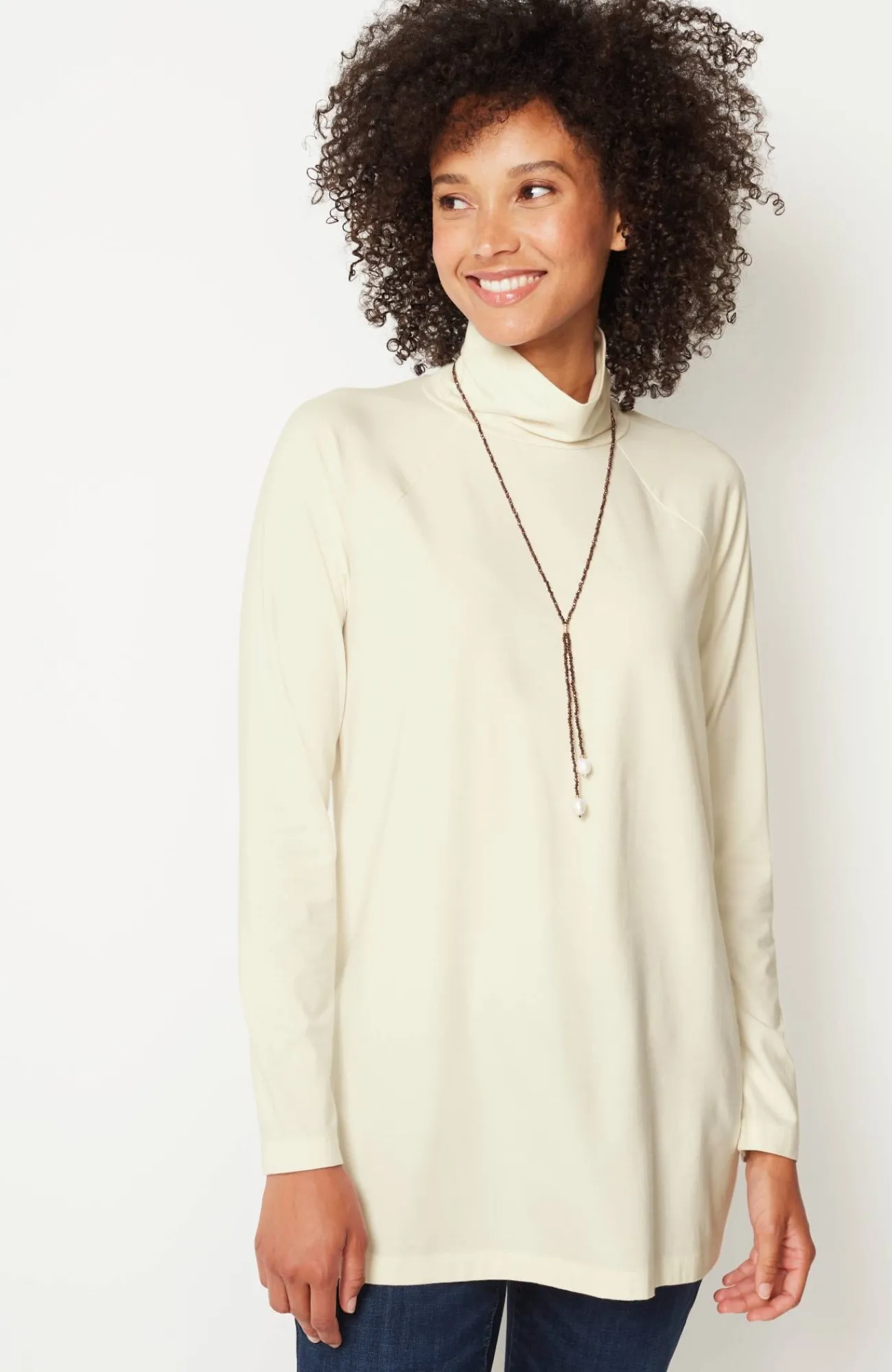 J.Jill Luxe Supima® Everyday Turtleneck Tunic Flash Sale