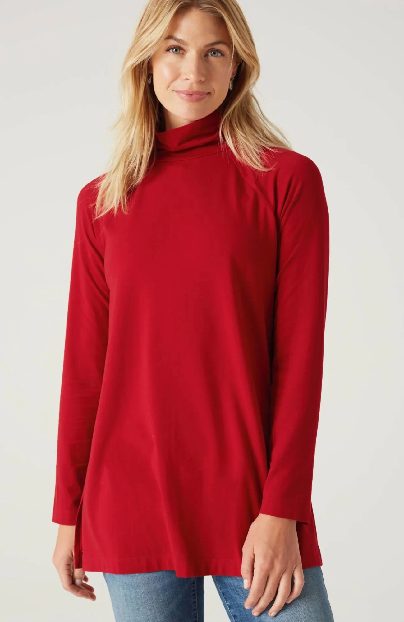 J.Jill Luxe Supima® Everyday Turtleneck Tunic Flash Sale