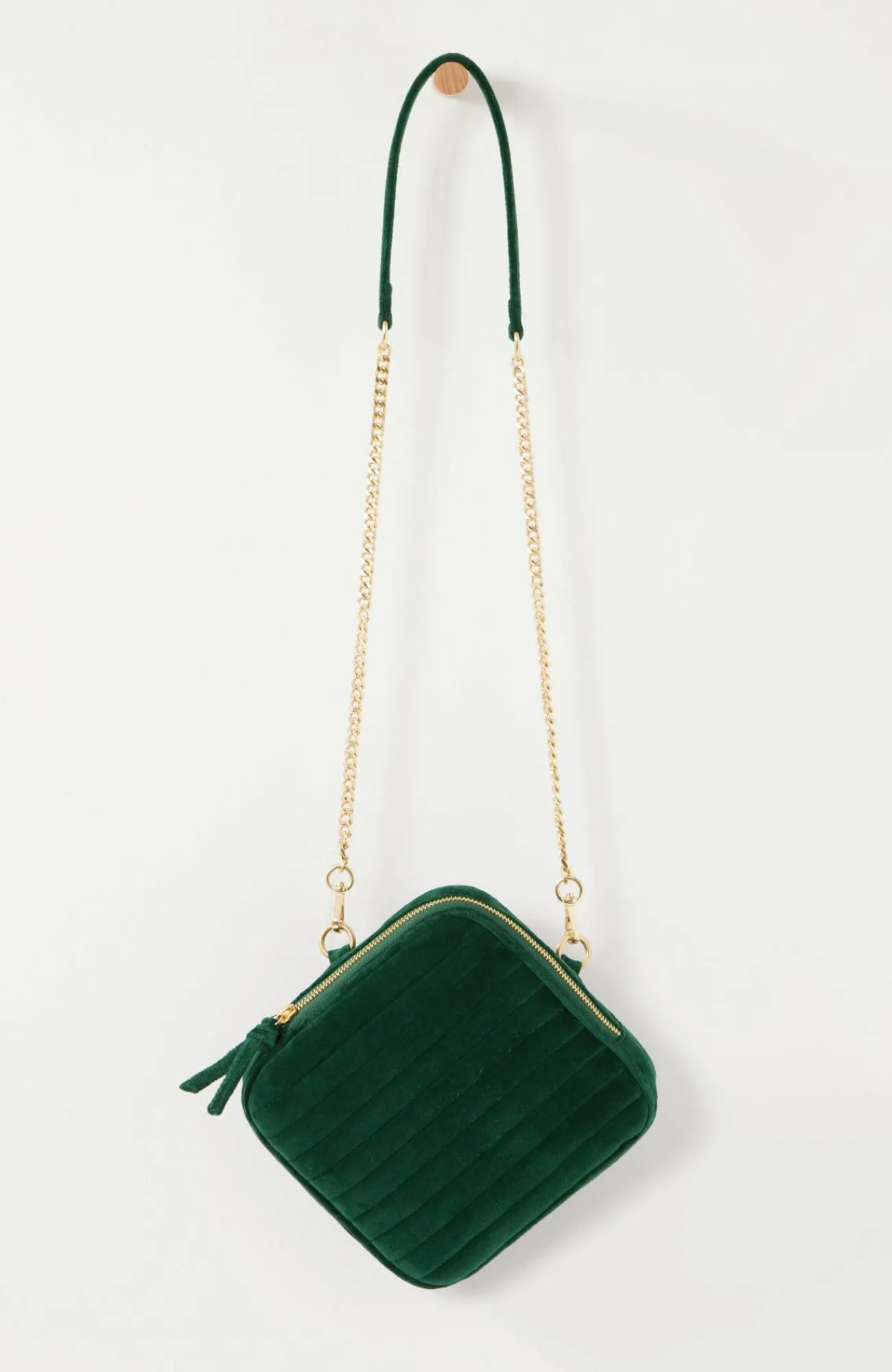 J.Jill Luxe Velvet Quilted Purse Flash Sale