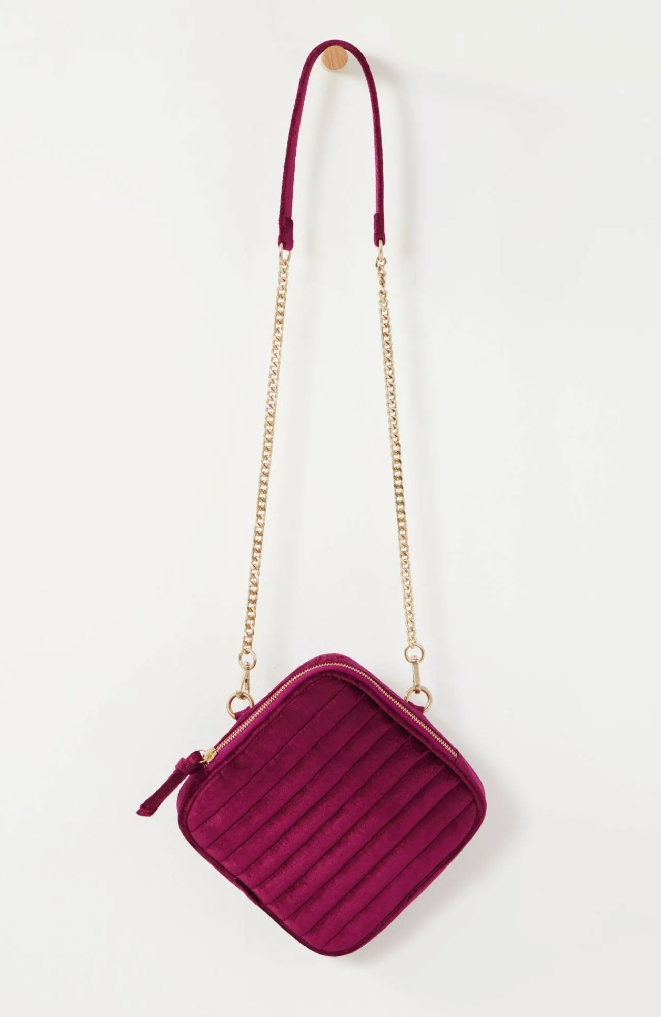 J.Jill Luxe Velvet Quilted Purse Flash Sale