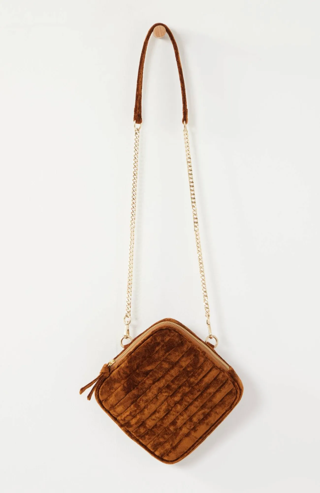 J.Jill Luxe Velvet Quilted Purse Flash Sale