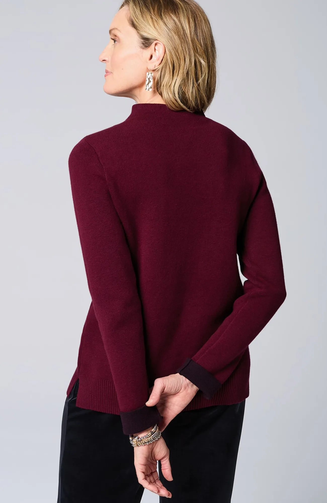 J.Jill Majestic Funnel-Neck Sweater Cheap