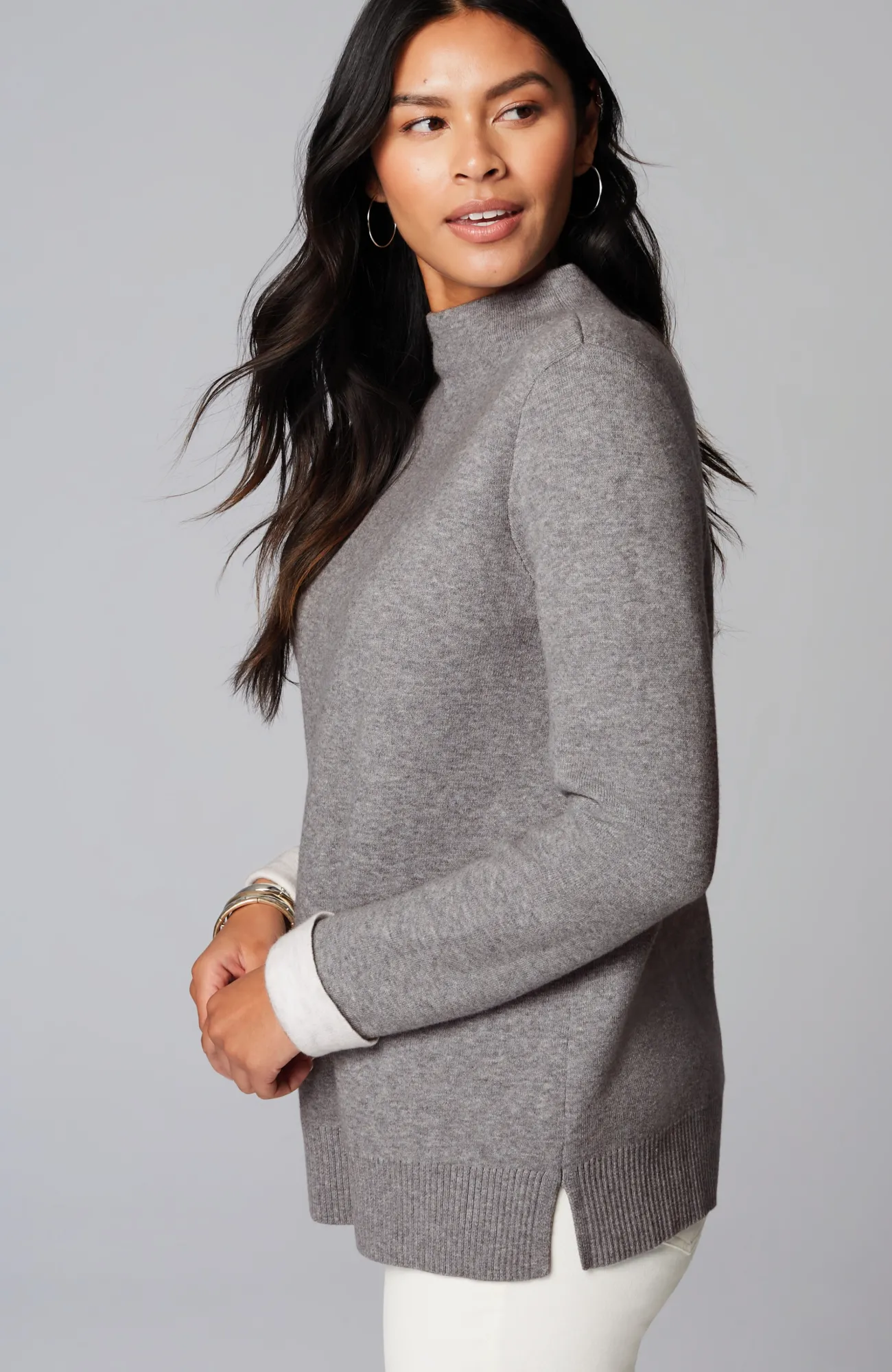 J.Jill Majestic Funnel-Neck Sweater Cheap