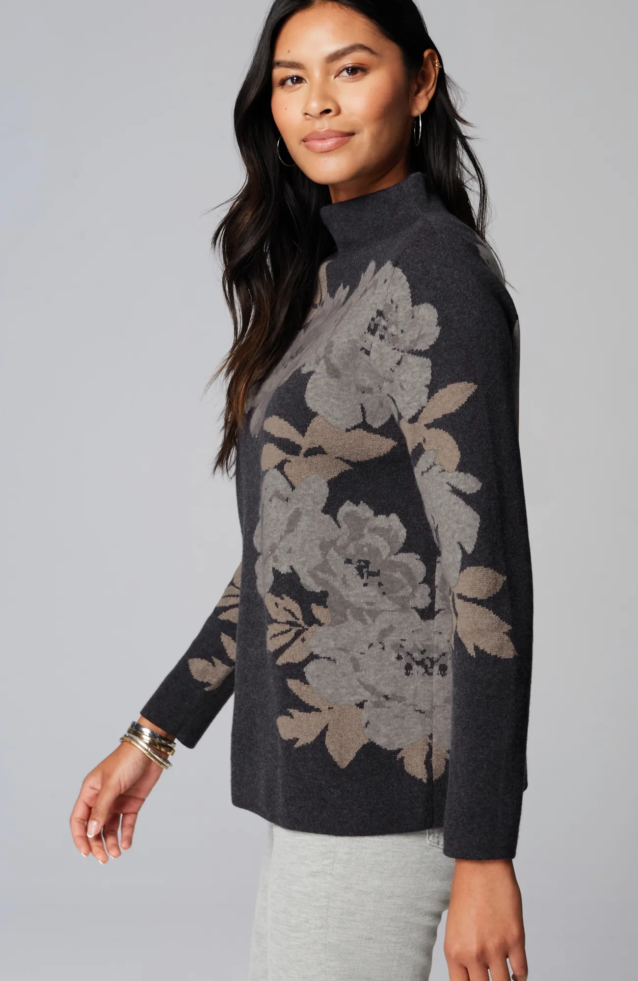 J.Jill Majestic Funnel-Neck Sweater Cheap