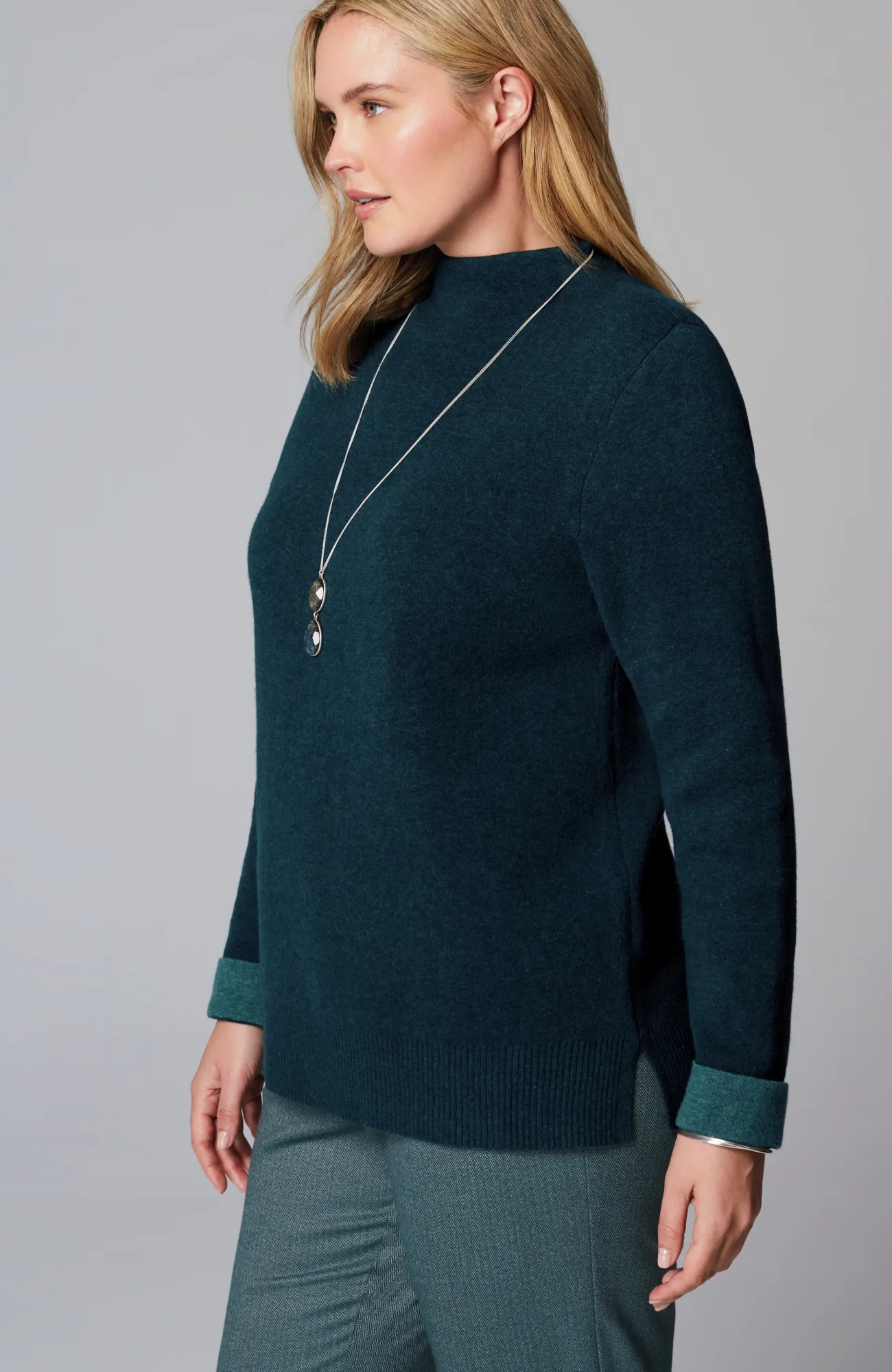 J.Jill Majestic Funnel-Neck Sweater Cheap