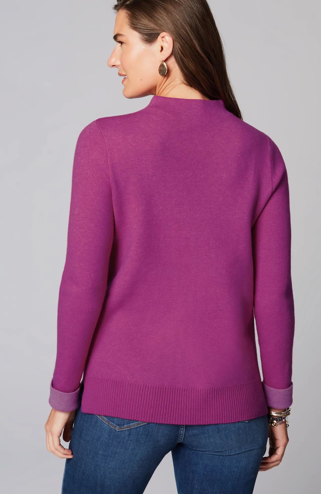 J.Jill Majestic Funnel-Neck Sweater Cheap