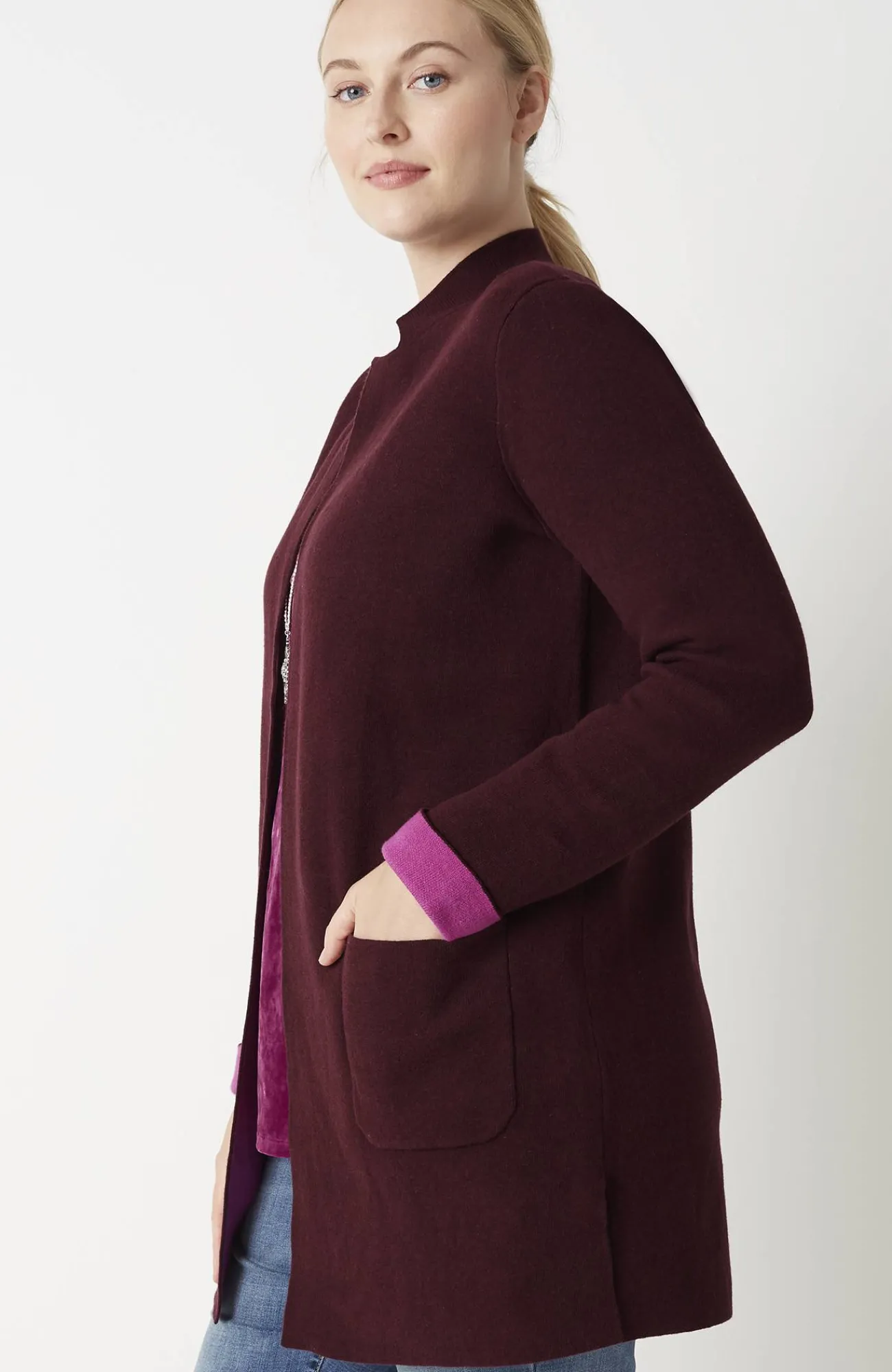 J.Jill Majestic Open-Front Cardi Shop